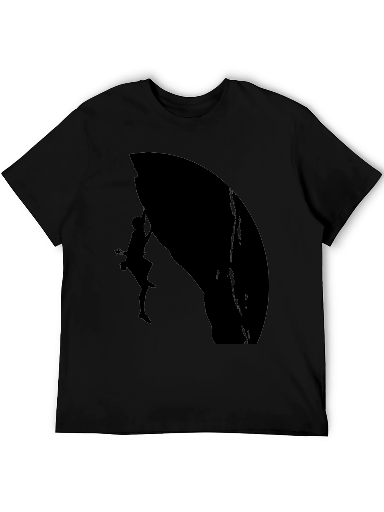 Rock Climbing Silhouette Graphic Tee