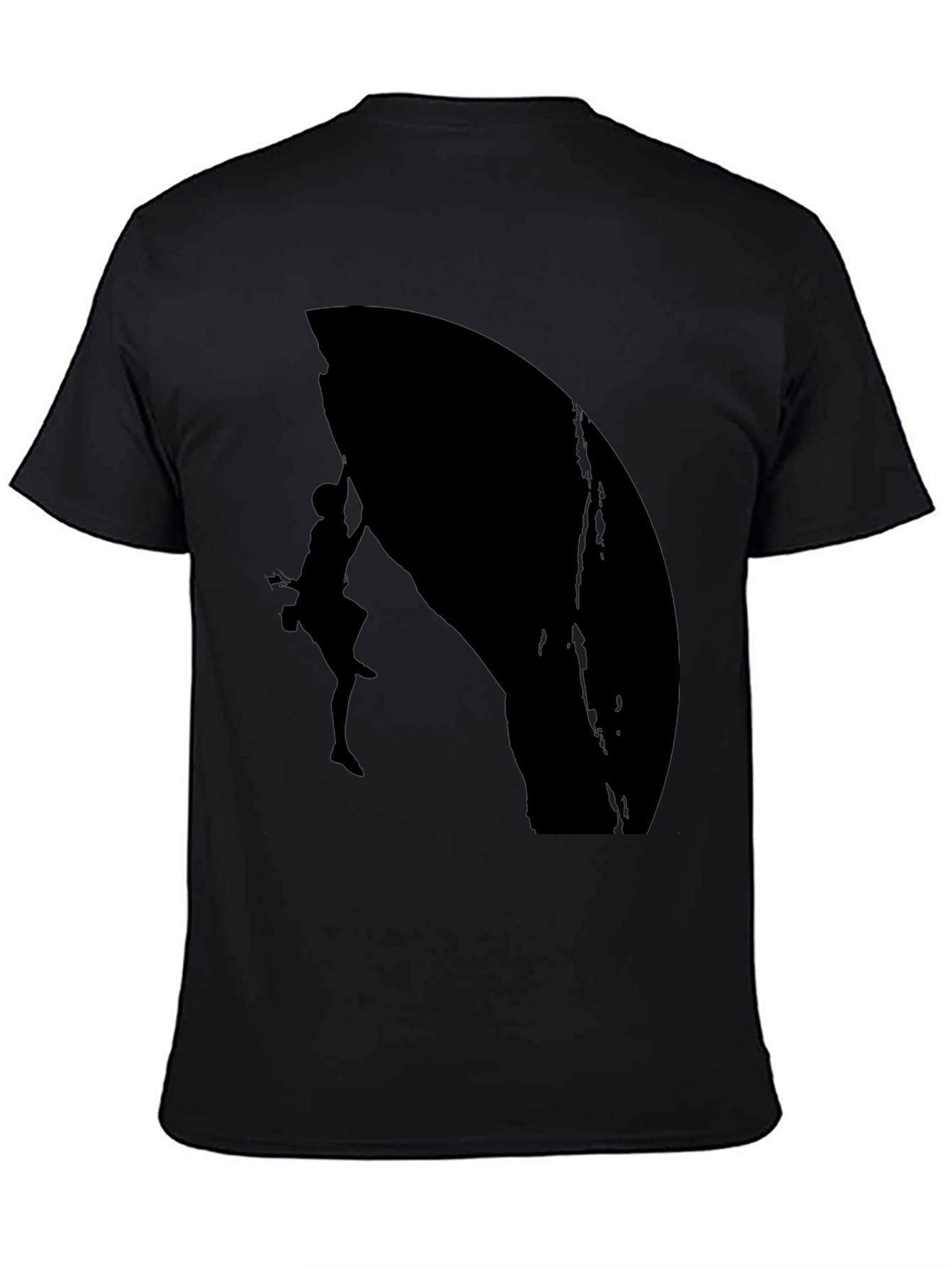 Rock Climbing Silhouette Graphic Tee