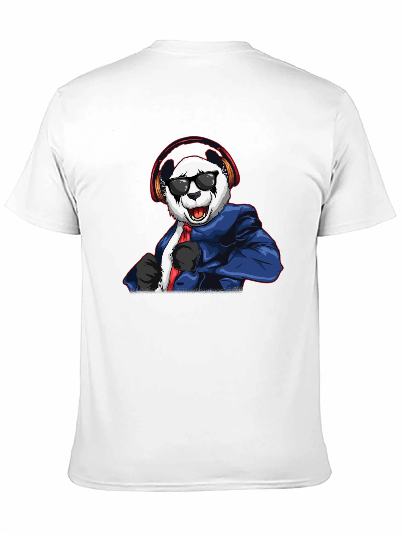 Cool Panda DJ Graphic T-Shirt