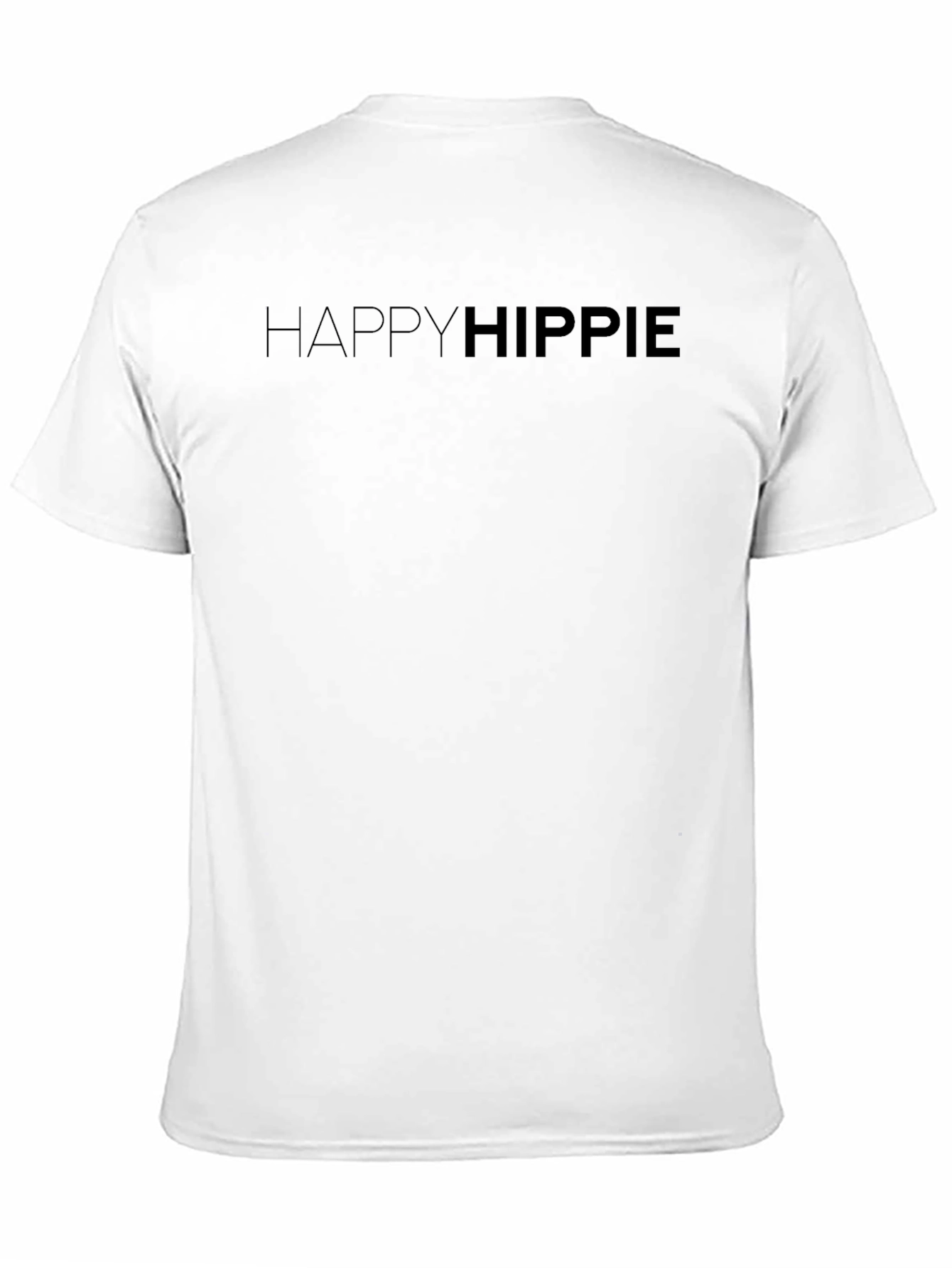 Happy Hippie Crew Neck T-Shirt