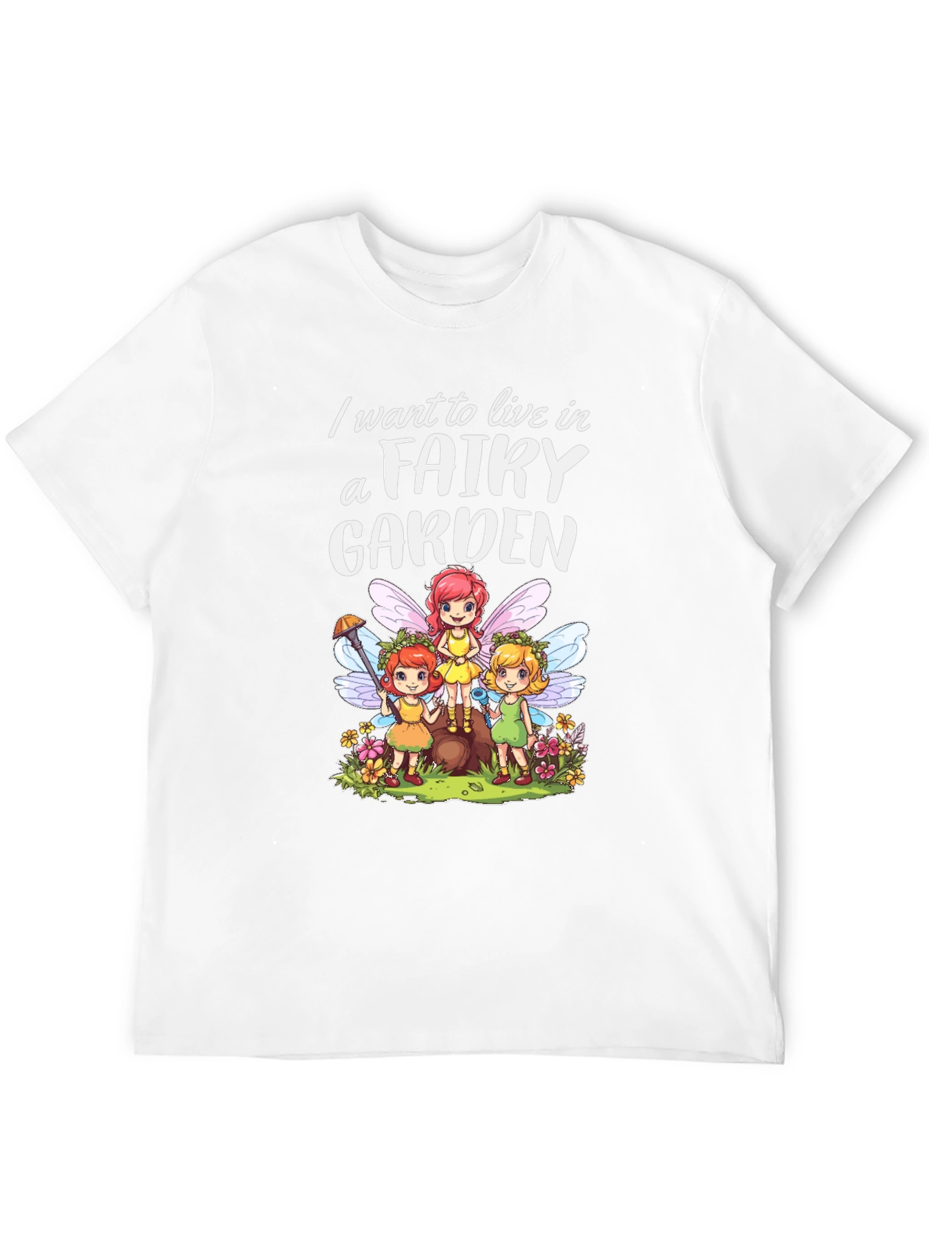Fairy Garden Graphic Tee - Live The Dream!