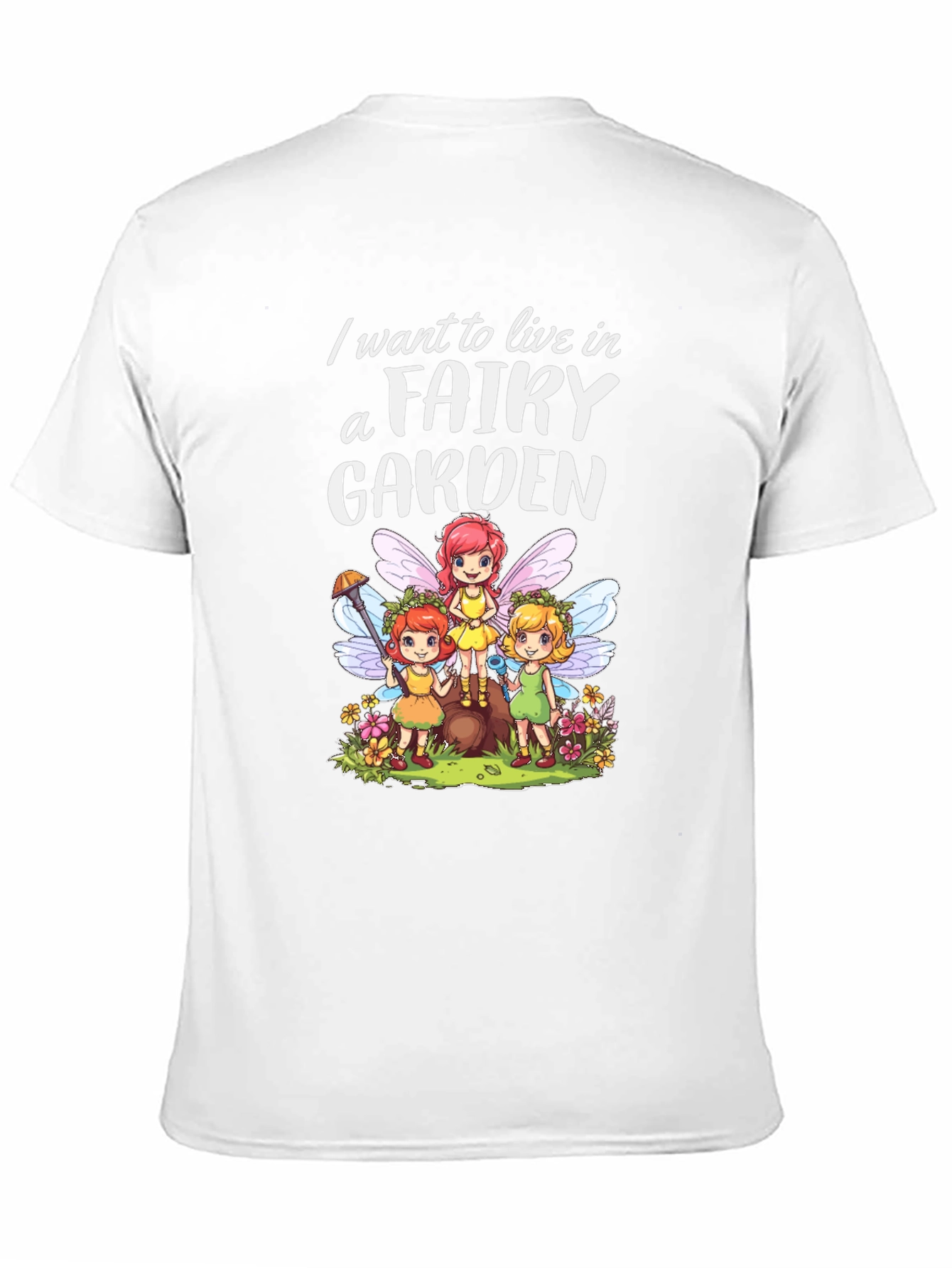 Fairy Garden Graphic Tee - Live The Dream!