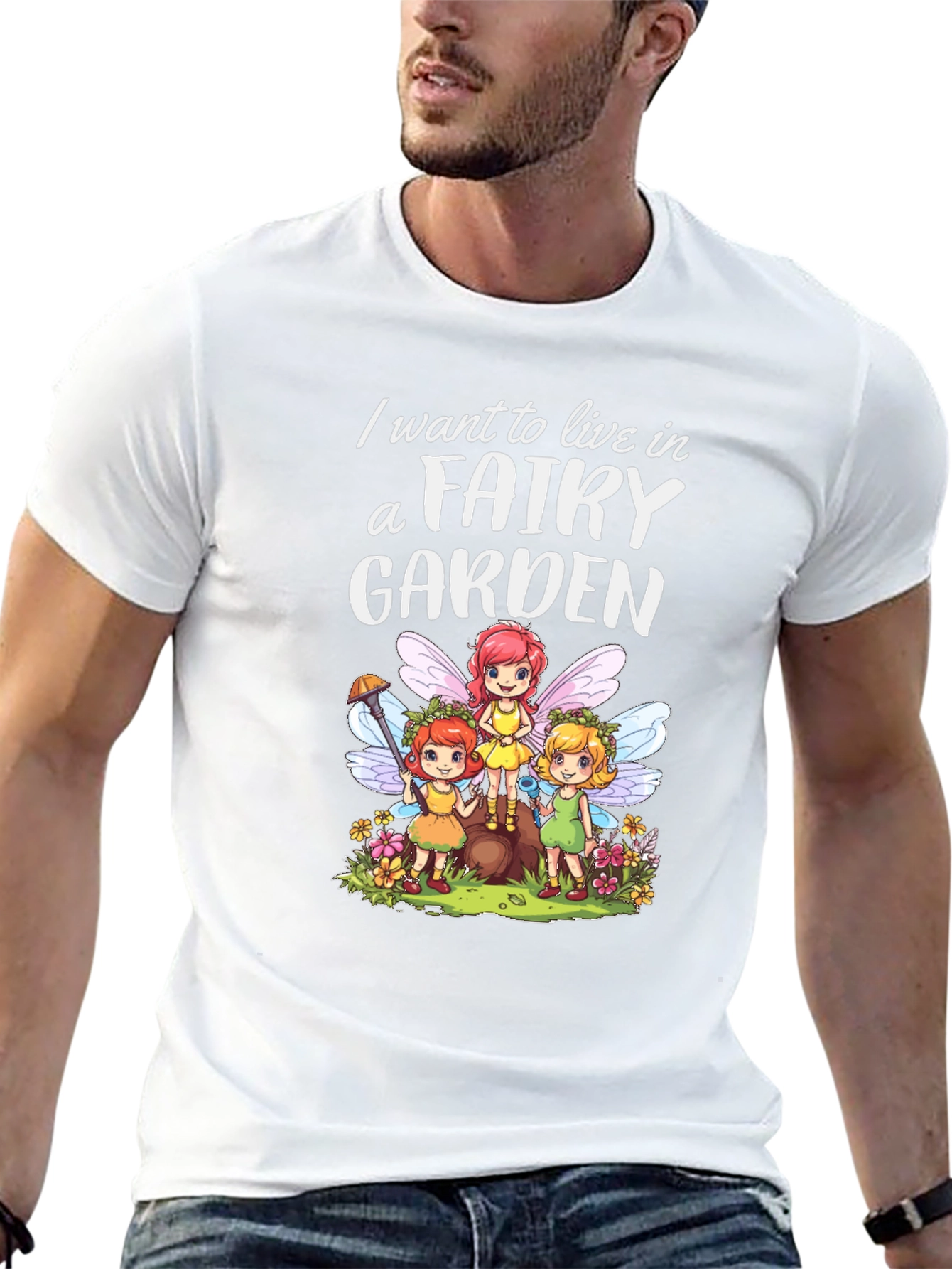 Fairy Garden Graphic Tee - Live The Dream!