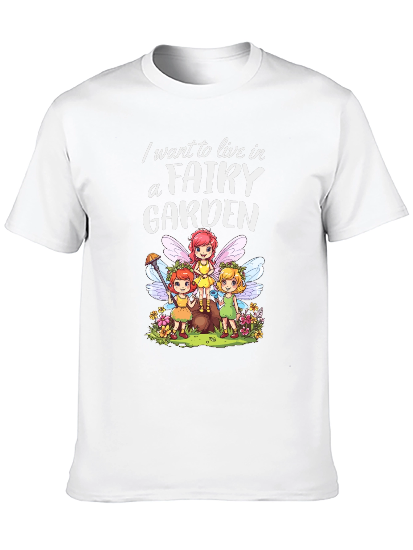 Fairy Garden Graphic Tee - Live The Dream!