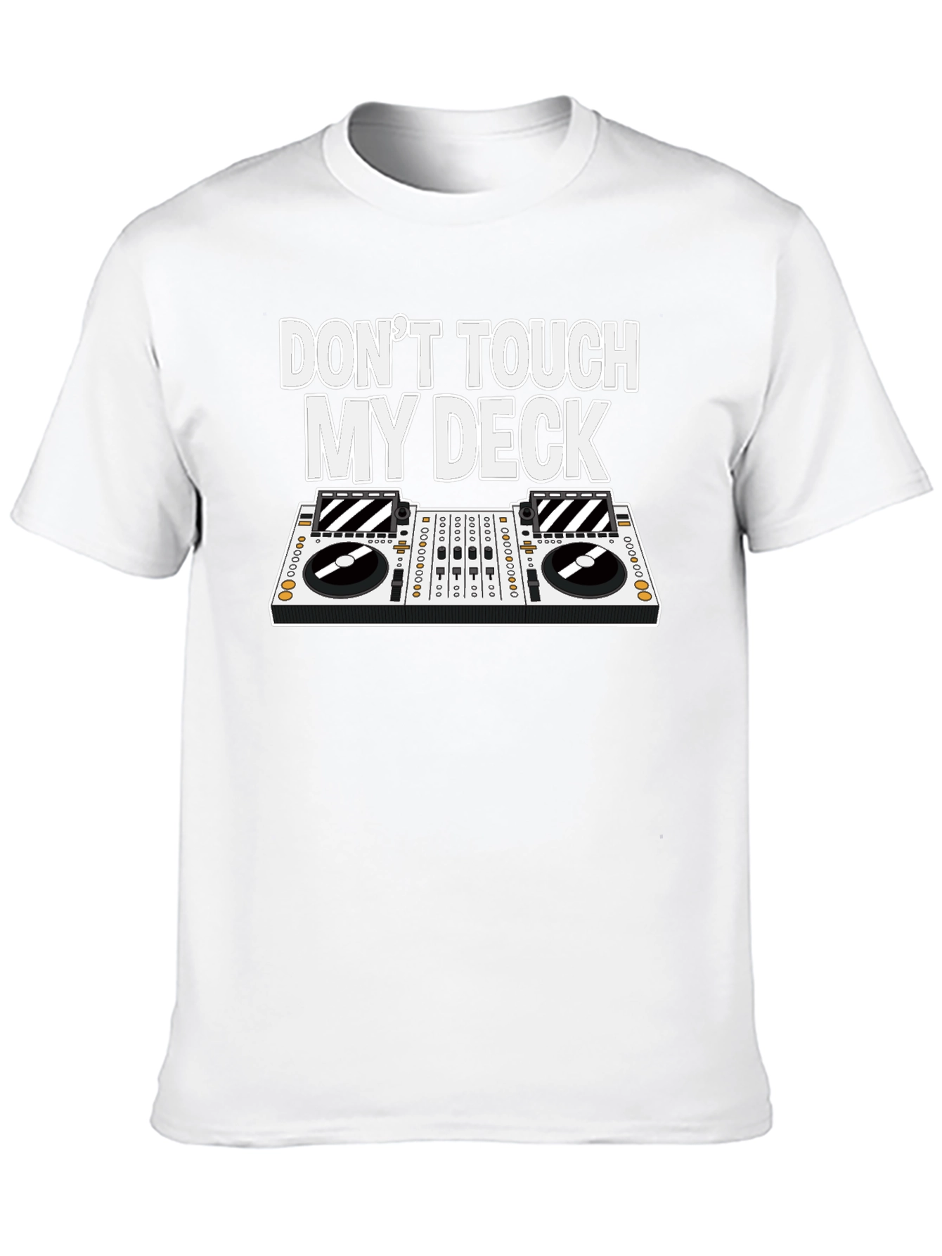 Dont Touch My Deck T-Shirt - DJ Turntable Tee