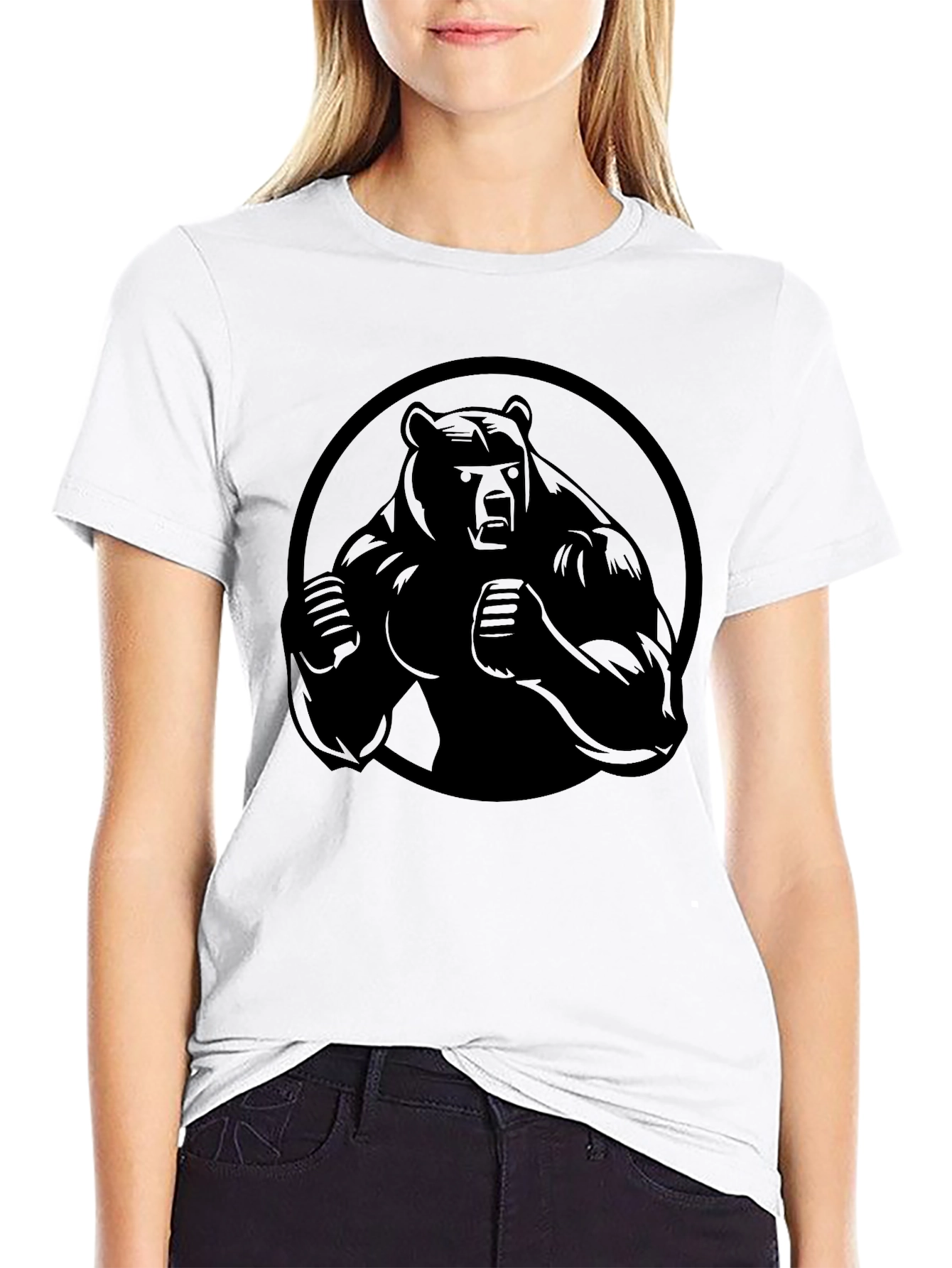 Black Bear Graphic Tee - Mens T-Shirt