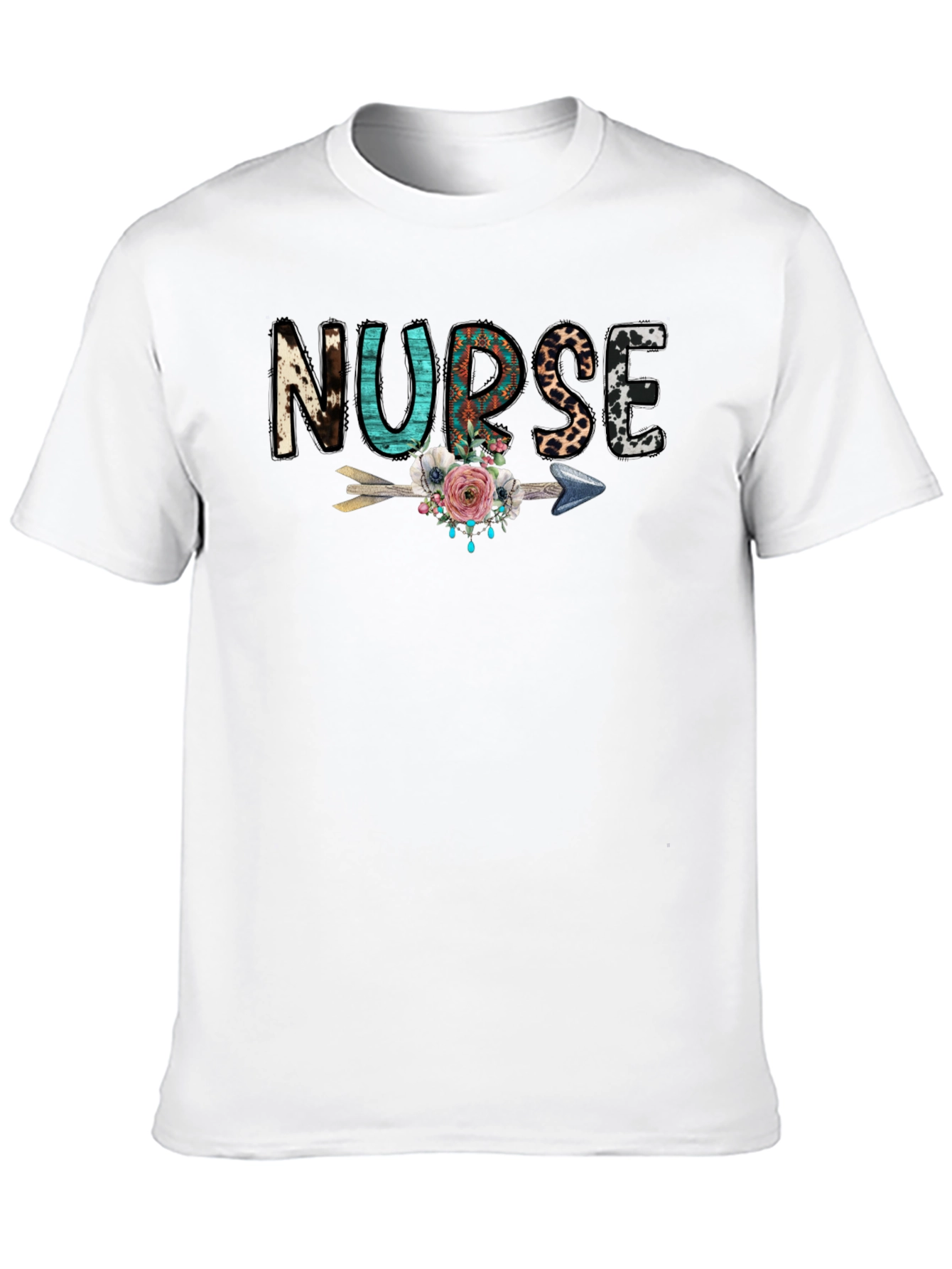 Nurse Graphic Print T-Shirt