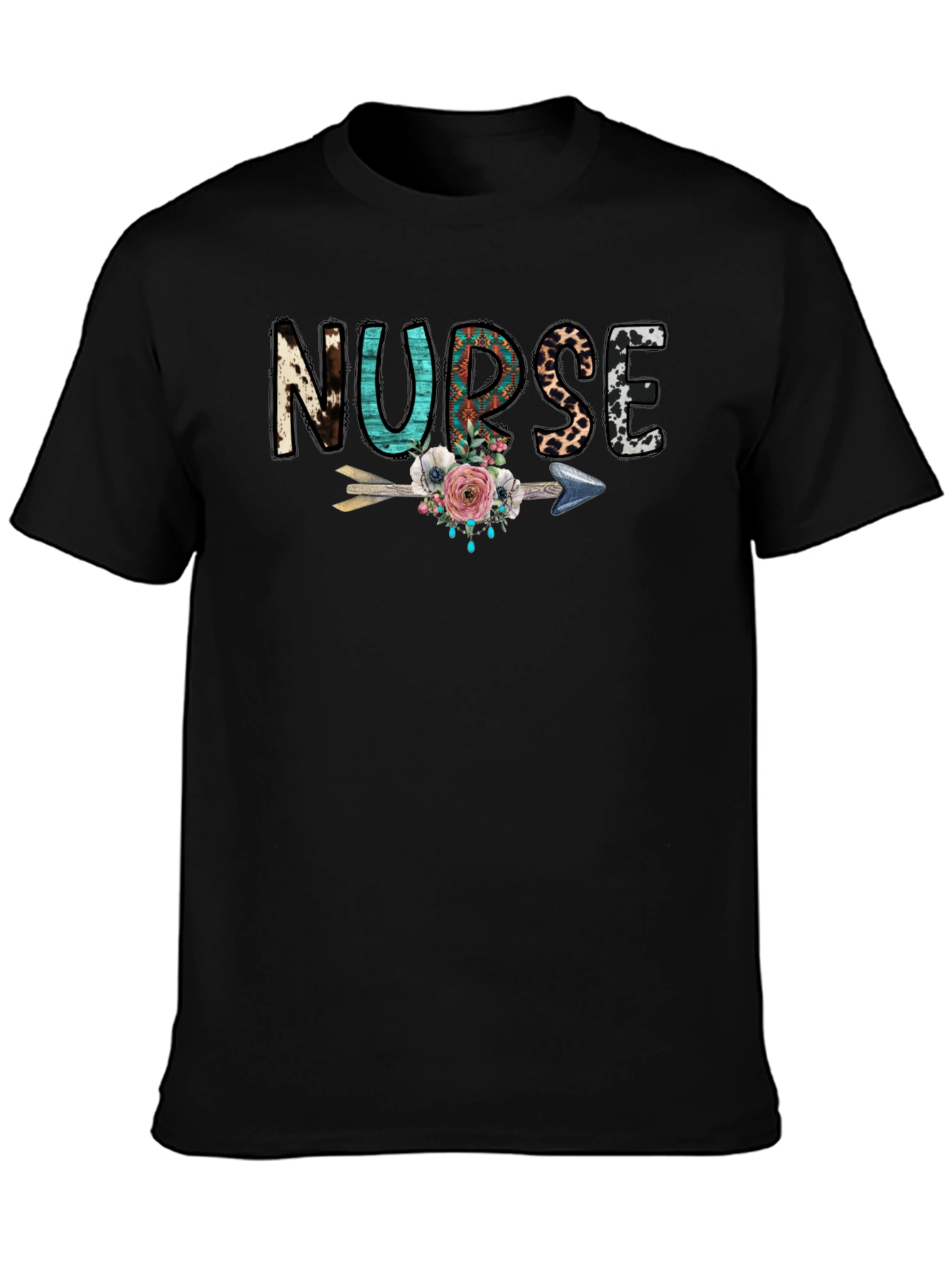 Nurse Graphic Print T-Shirt