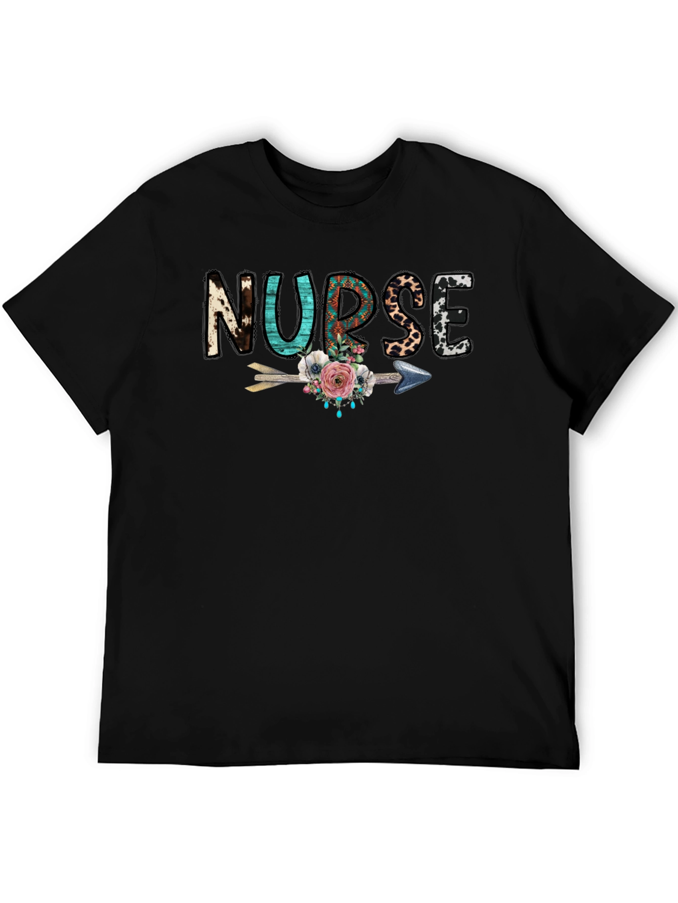 Nurse Graphic Print T-Shirt