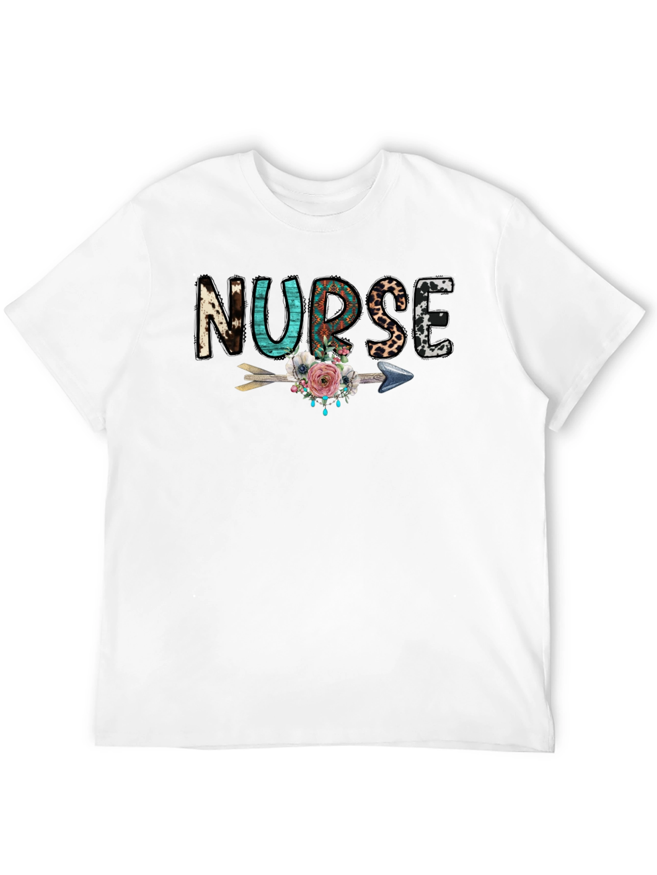 Nurse Graphic Print T-Shirt