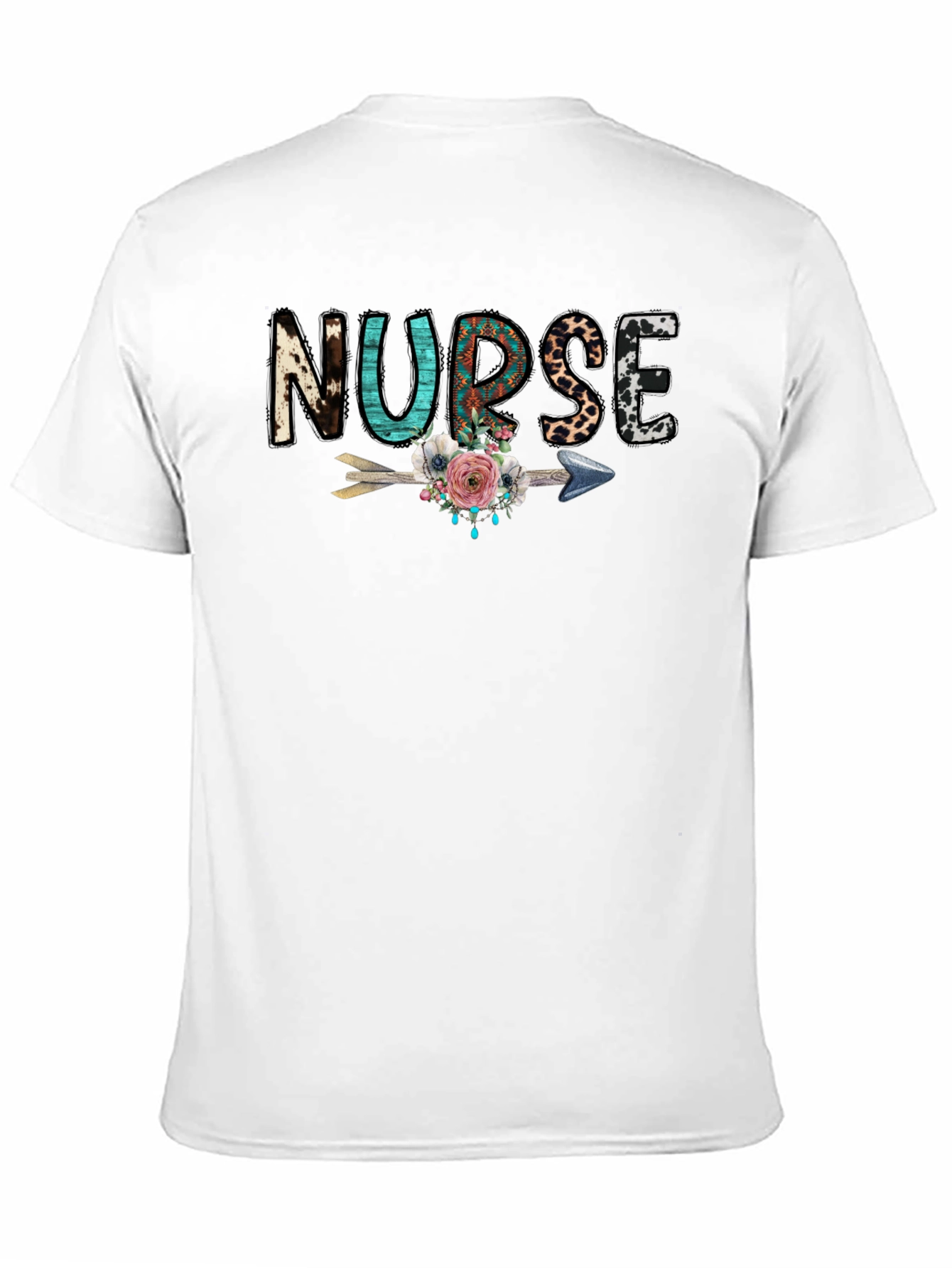 Nurse Graphic Print T-Shirt