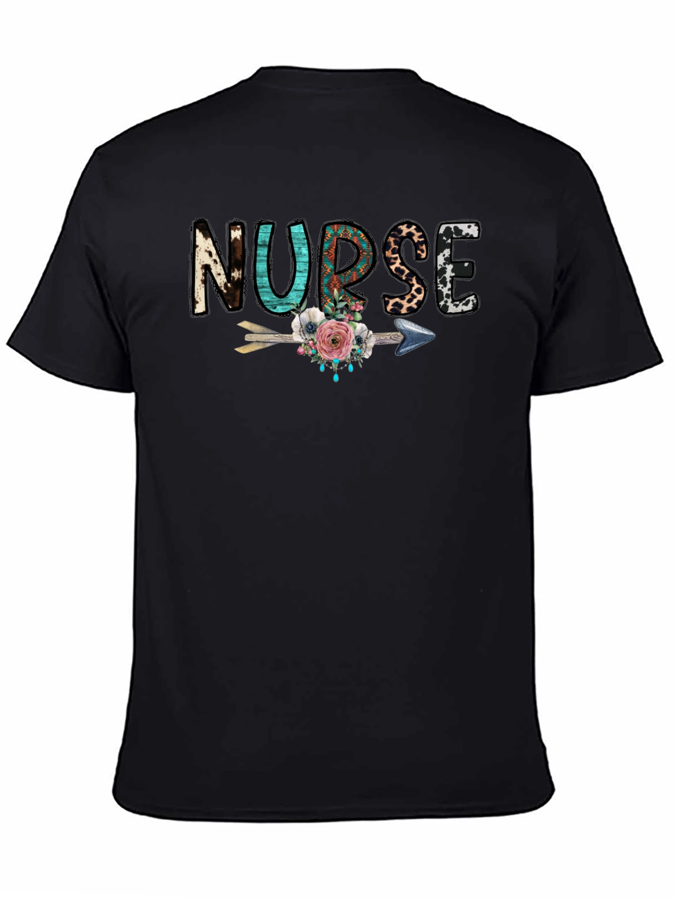 Nurse Graphic Print T-Shirt