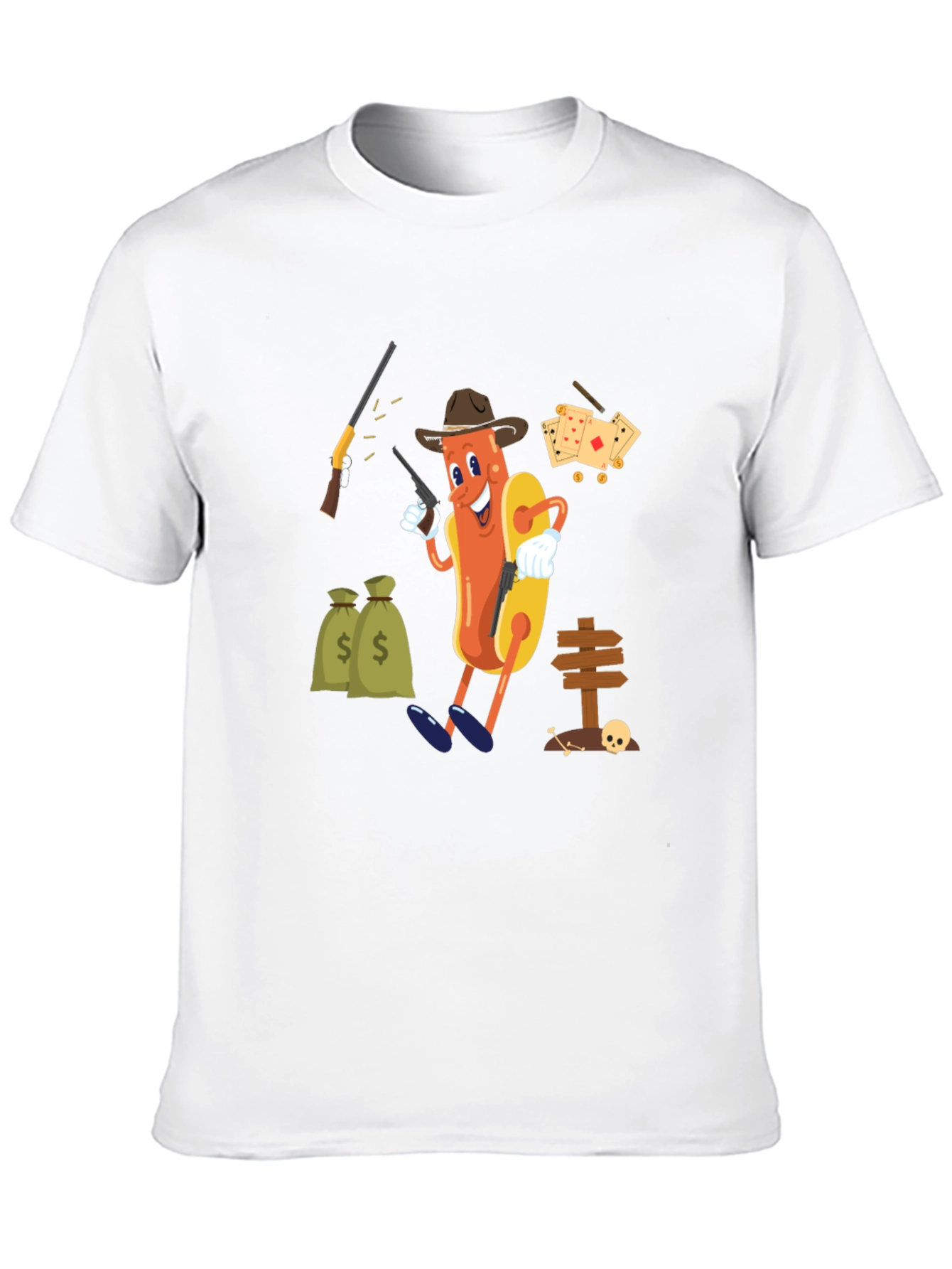 Wild West Hotdog T-Shirt