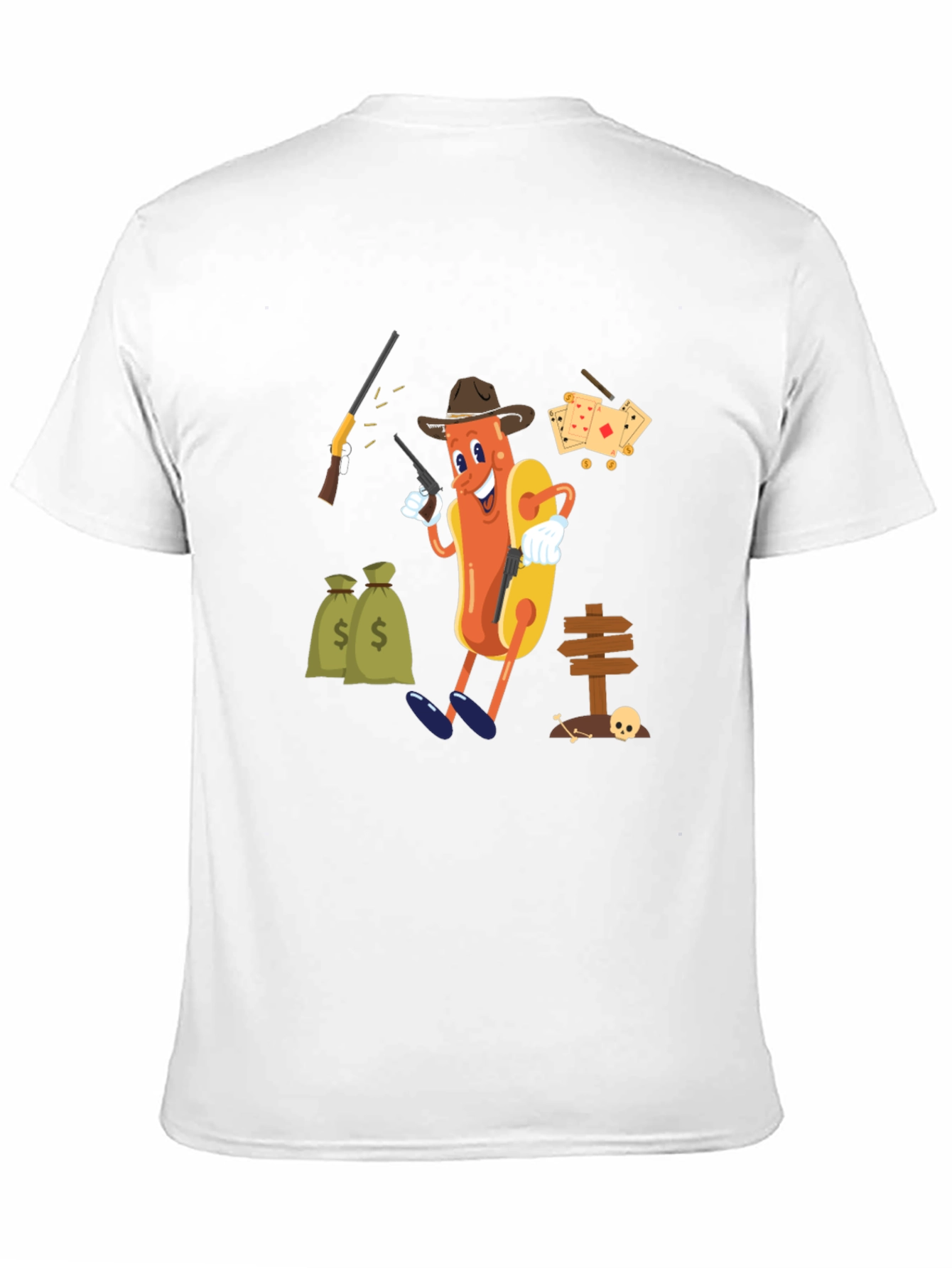 Wild West Hotdog T-Shirt
