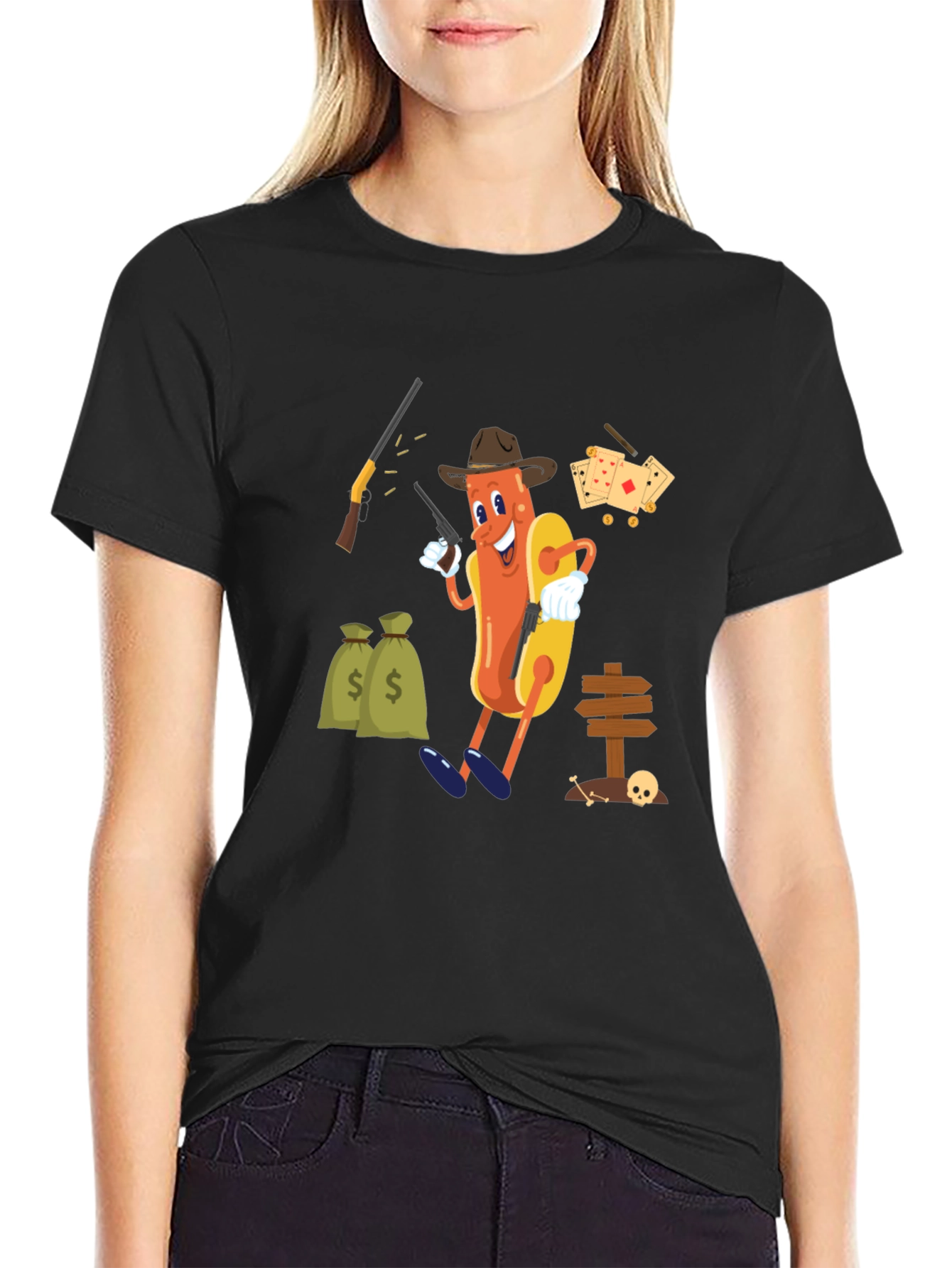 Wild West Hotdog T-Shirt