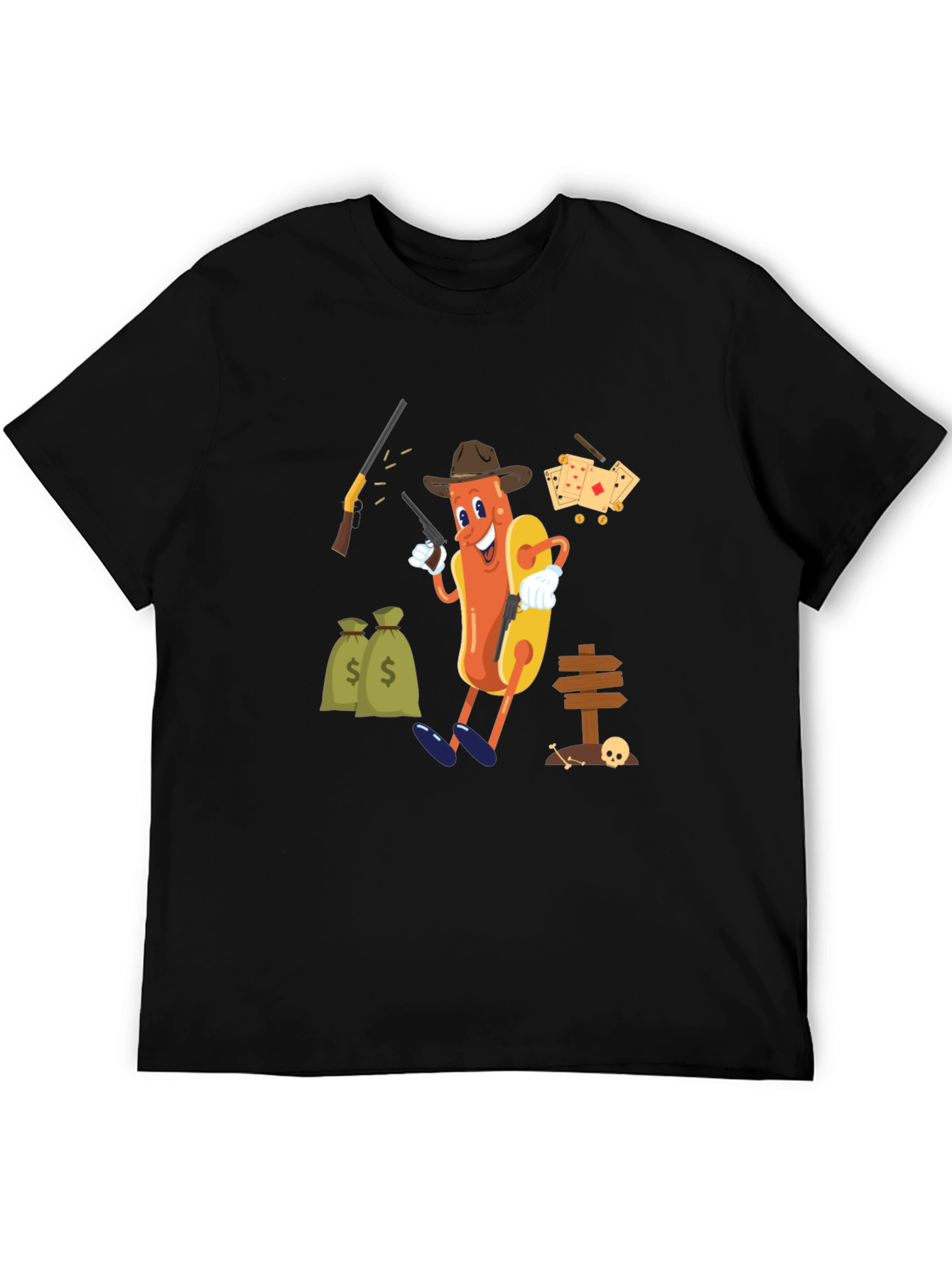 Wild West Hotdog T-Shirt