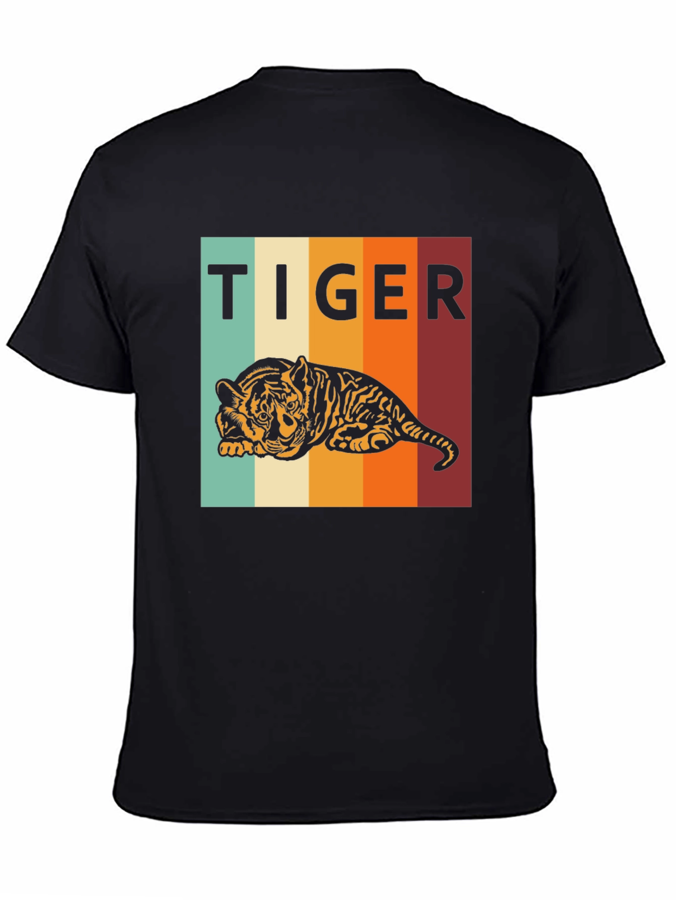 Retro Tiger Graphic Tee - Comfort Fit
