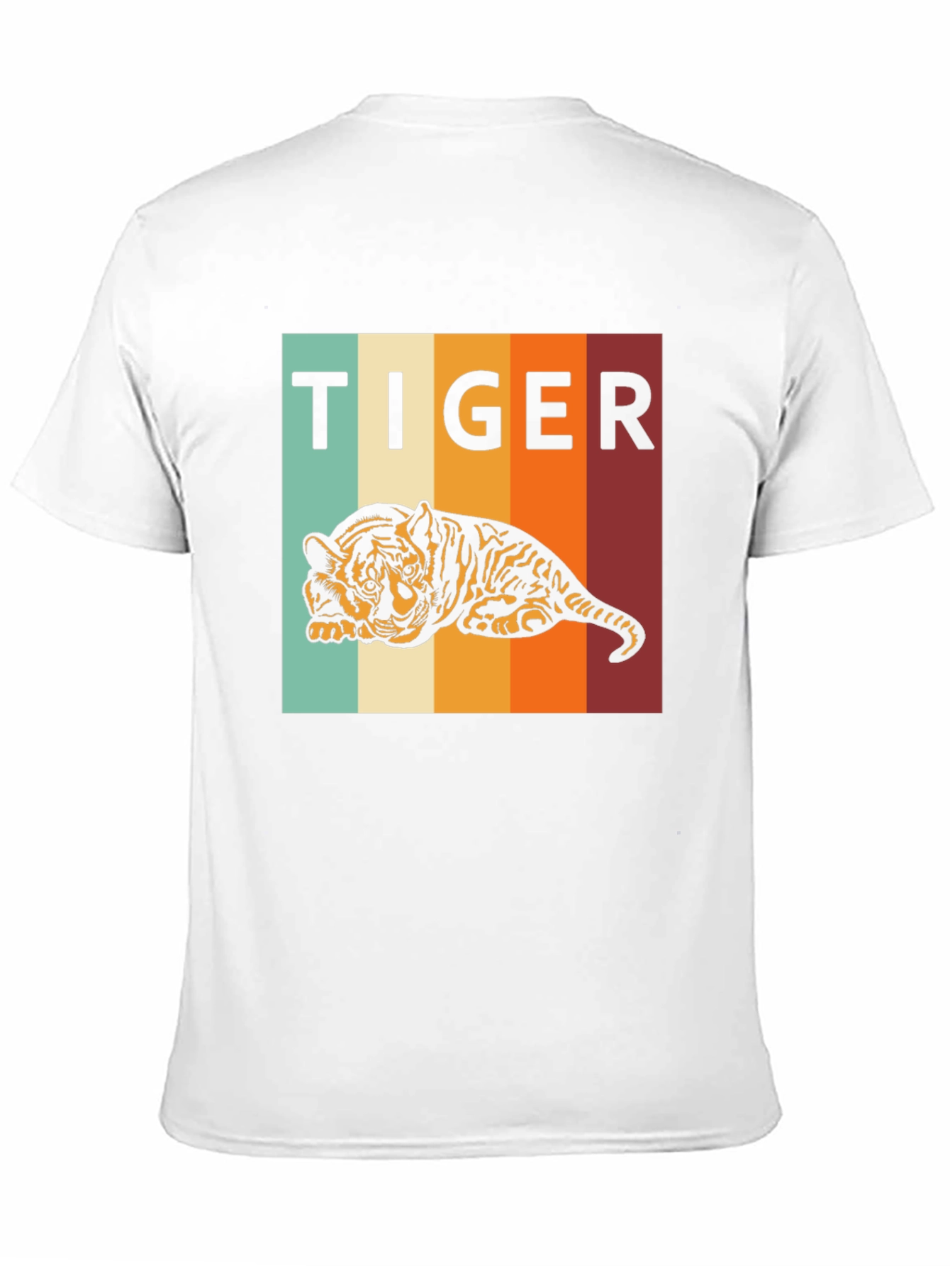 Retro Tiger Graphic Tee - Comfort Fit
