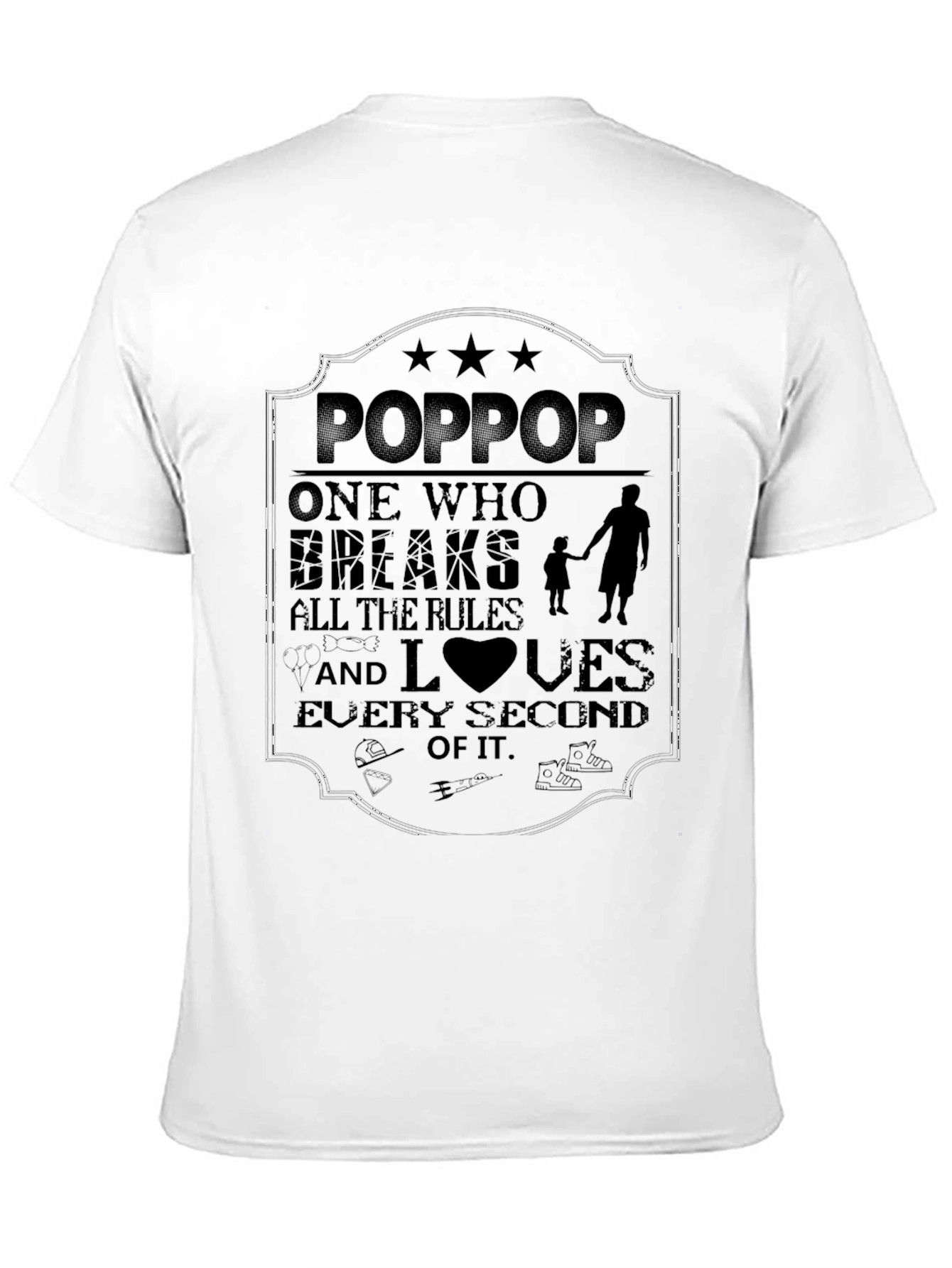 Pop Pop T-Shirt - Grandfather Love