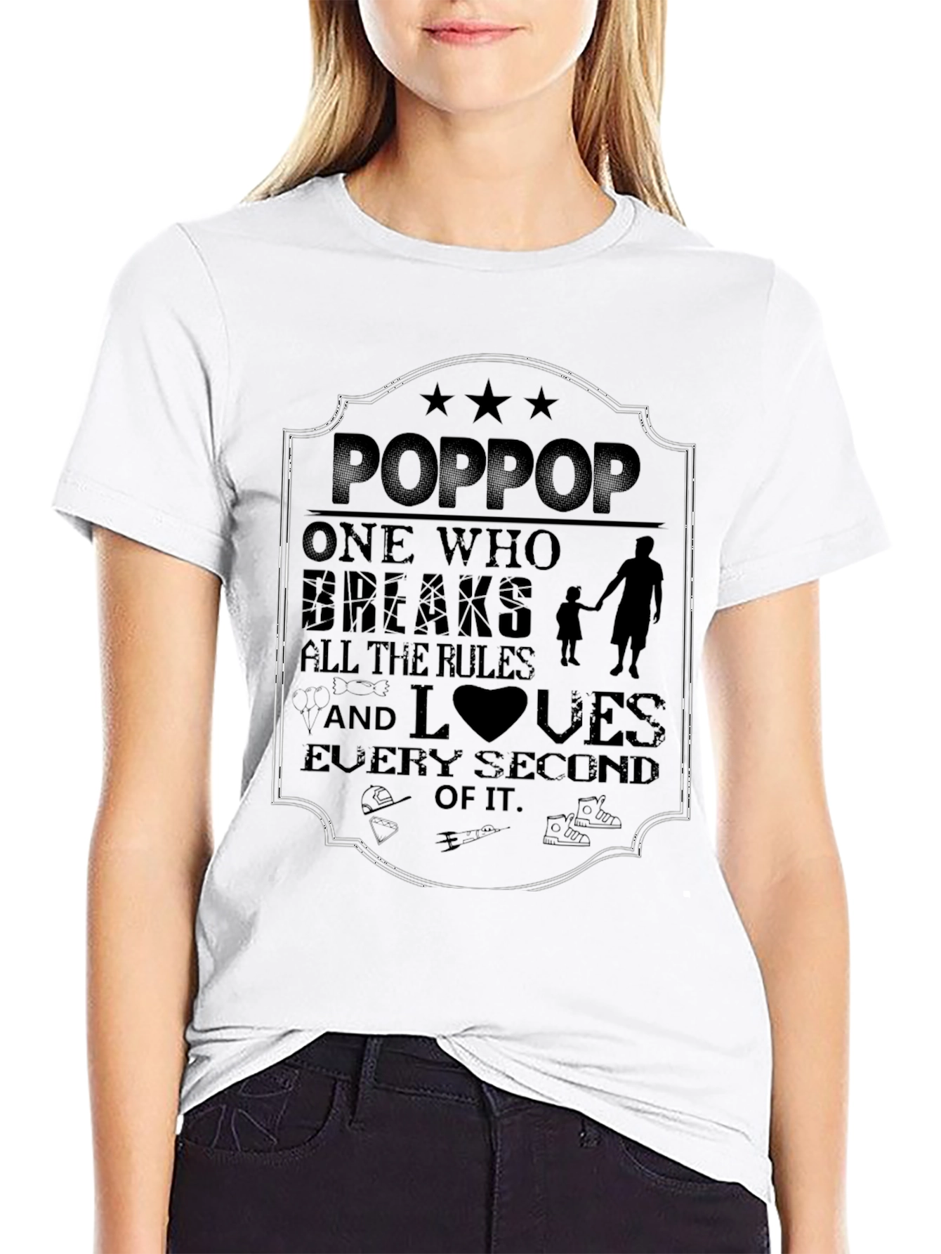 Pop Pop T-Shirt - Grandfather Love