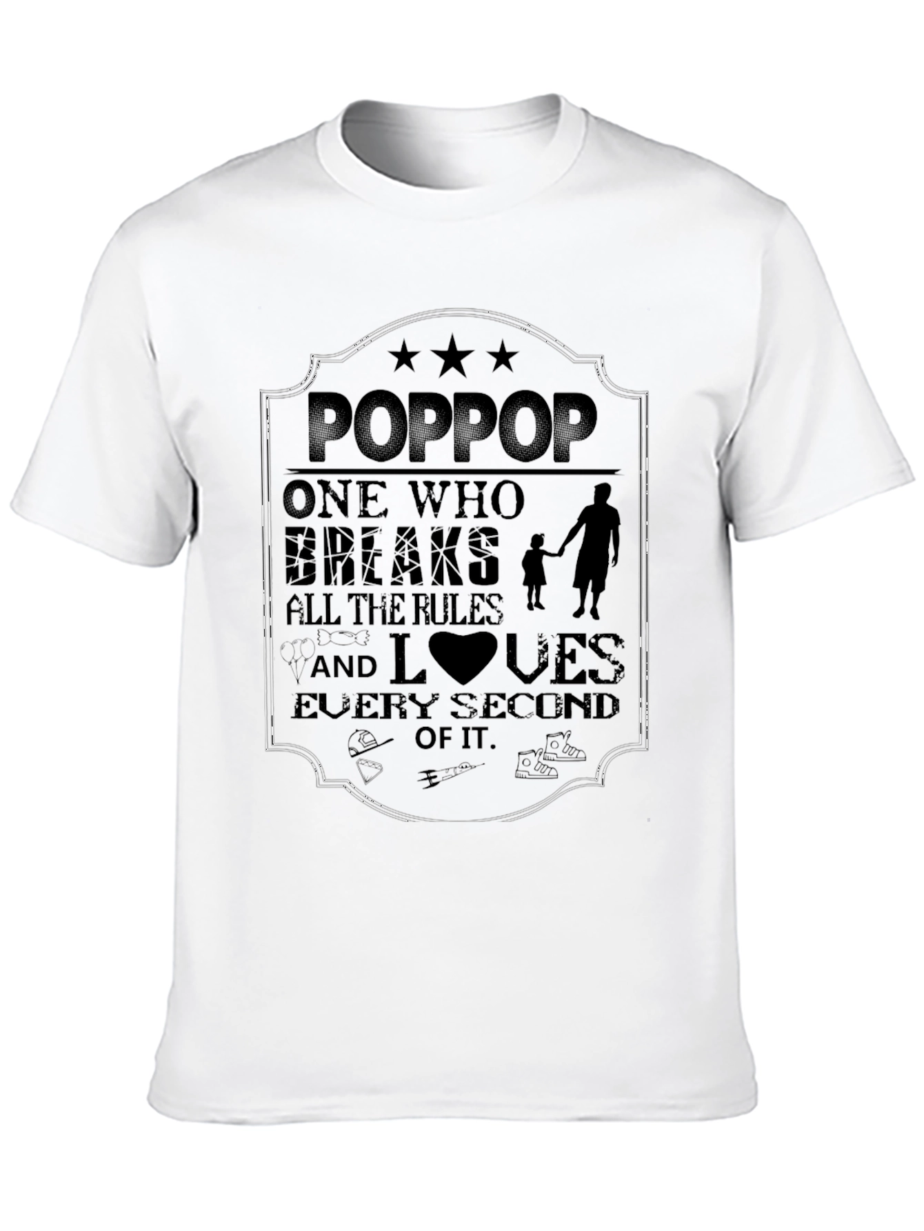 Pop Pop T-Shirt - Grandfather Love