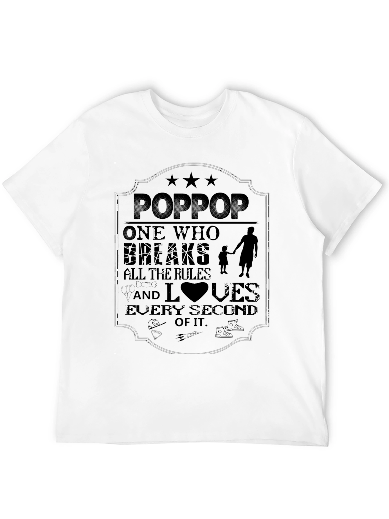 Pop Pop T-Shirt - Grandfather Love