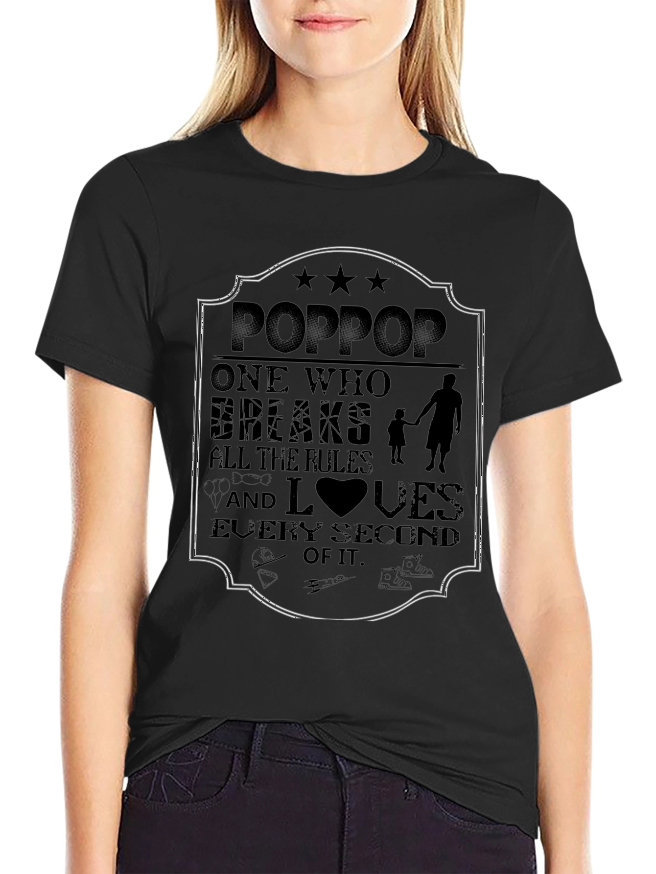 Pop Pop T-Shirt - Grandfather Love