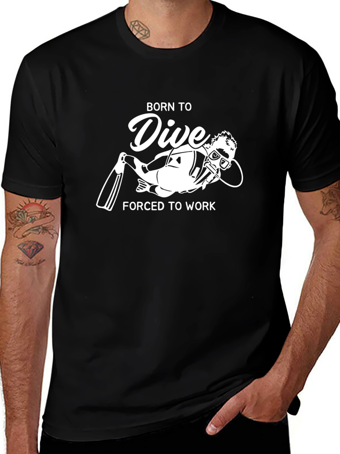 Born to Dive T-Shirt - Scuba Diver Tee