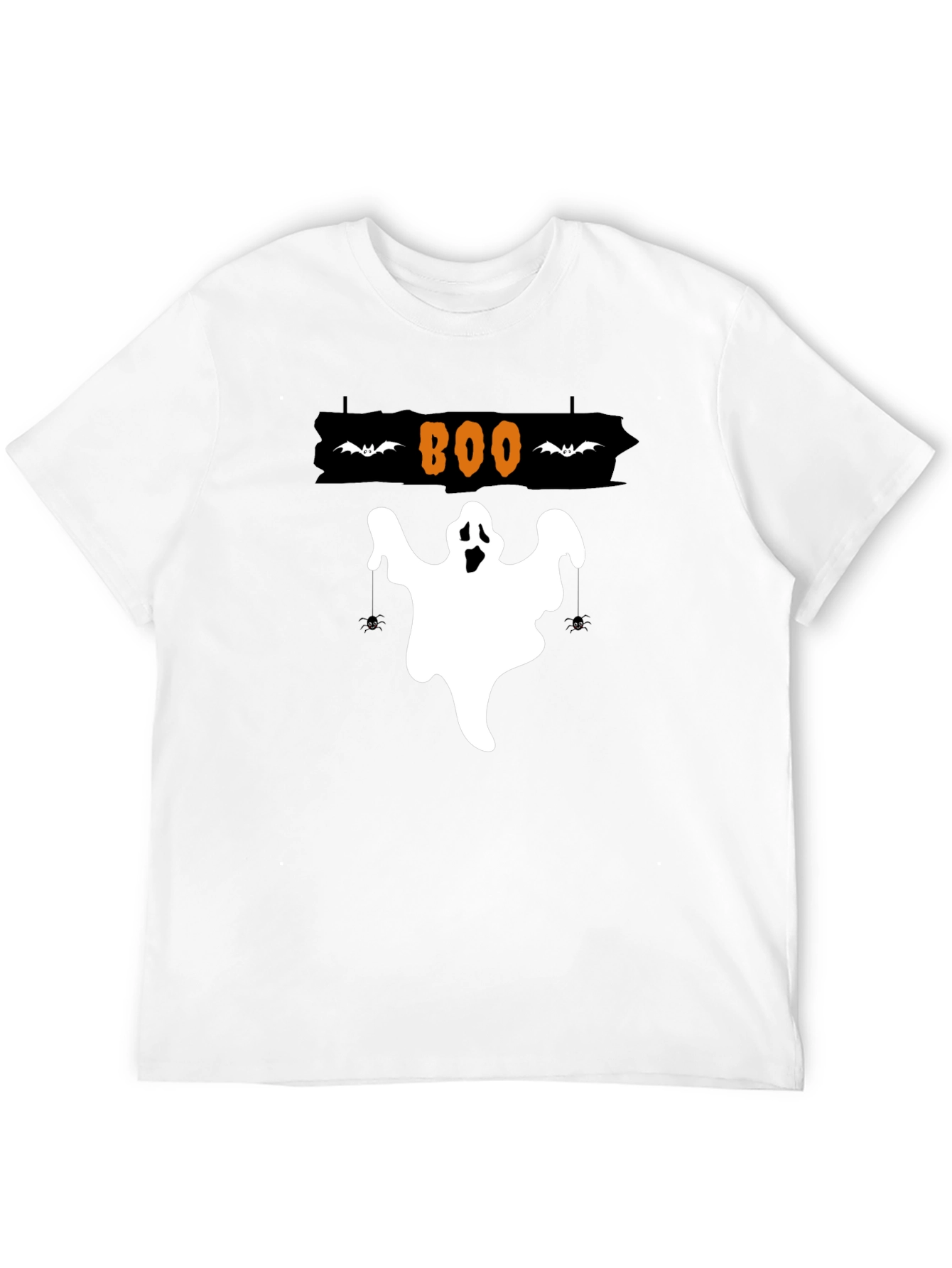 Spooky Ghost Boo Graphic T-Shirt