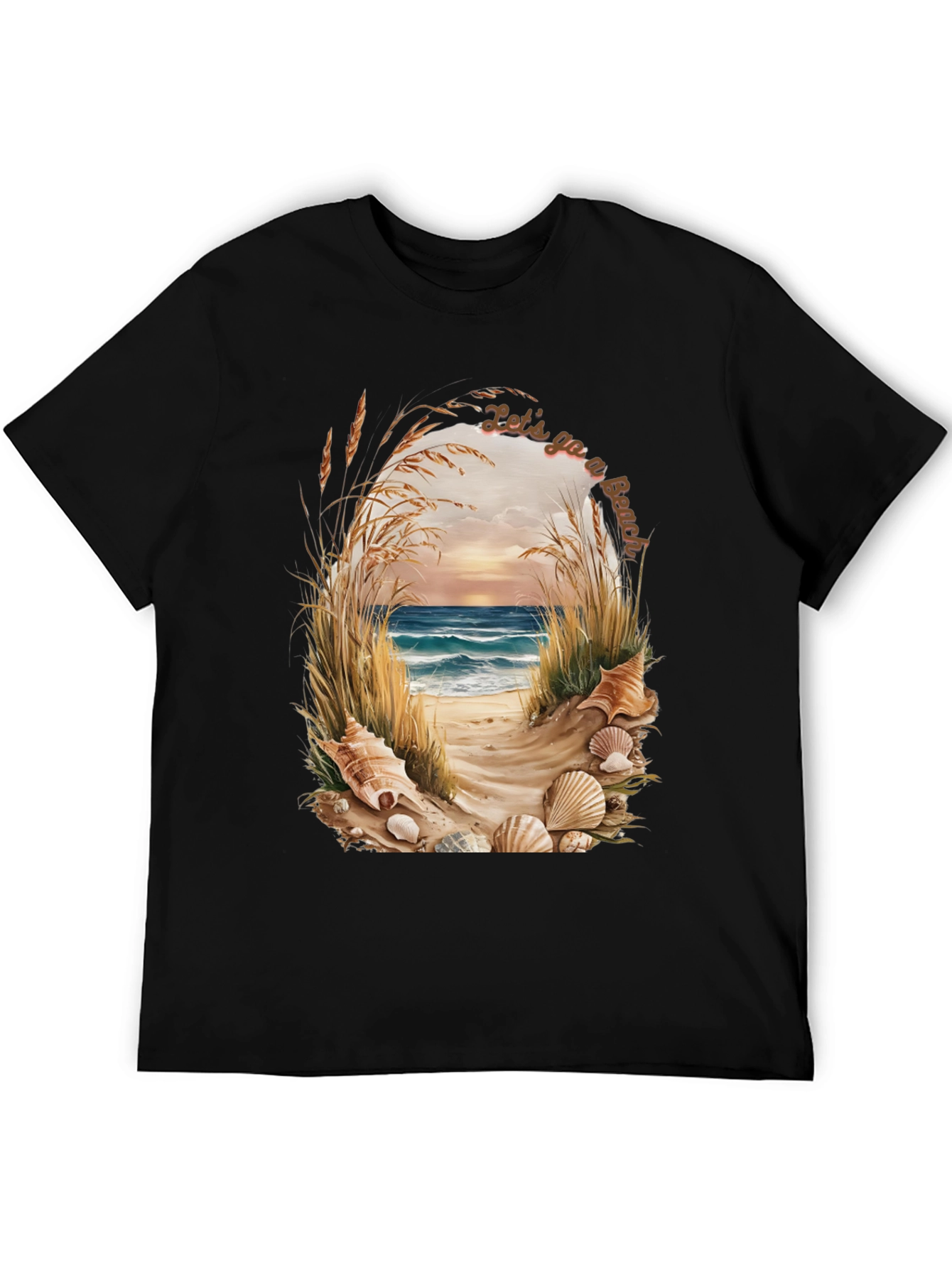 Beach Vibes T-Shirt: Lets go to Beach