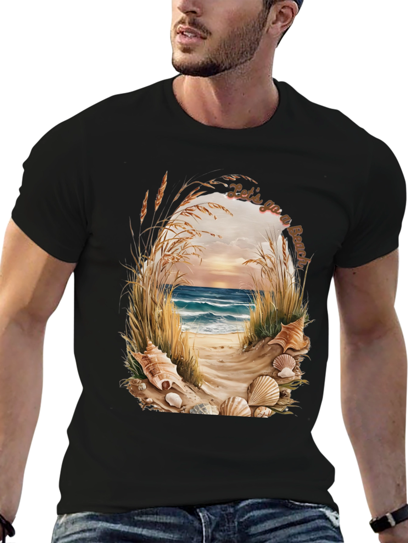 Beach Vibes T-Shirt: Lets go to Beach