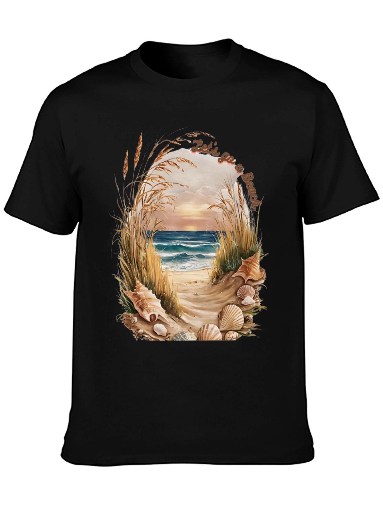 Beach Vibes T-Shirt: Lets go to Beach