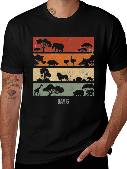 Retro Safari T-Shirt - Day 6 Africa Adventure
