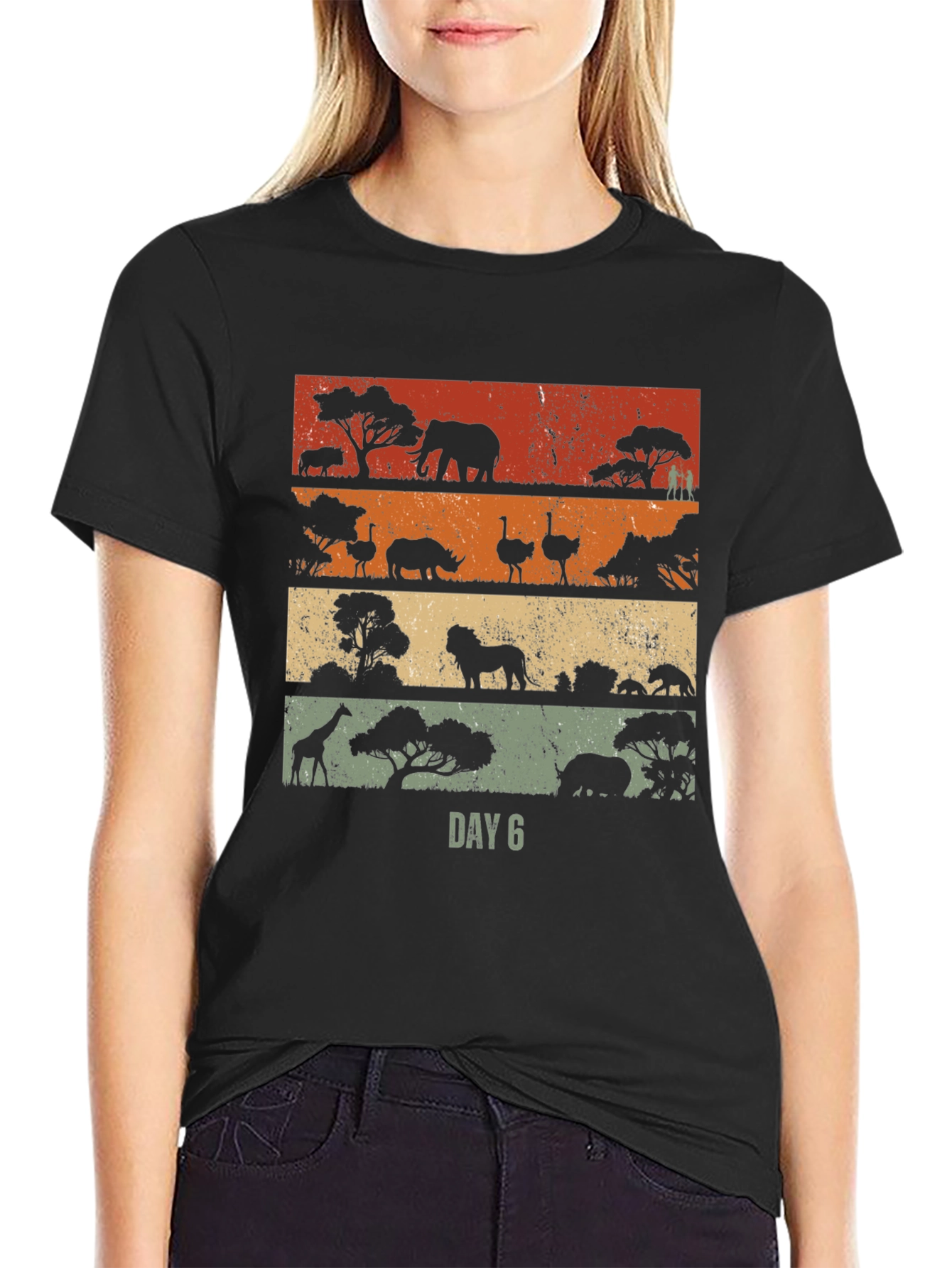 Retro Safari T-Shirt - Day 6 Africa Adventure