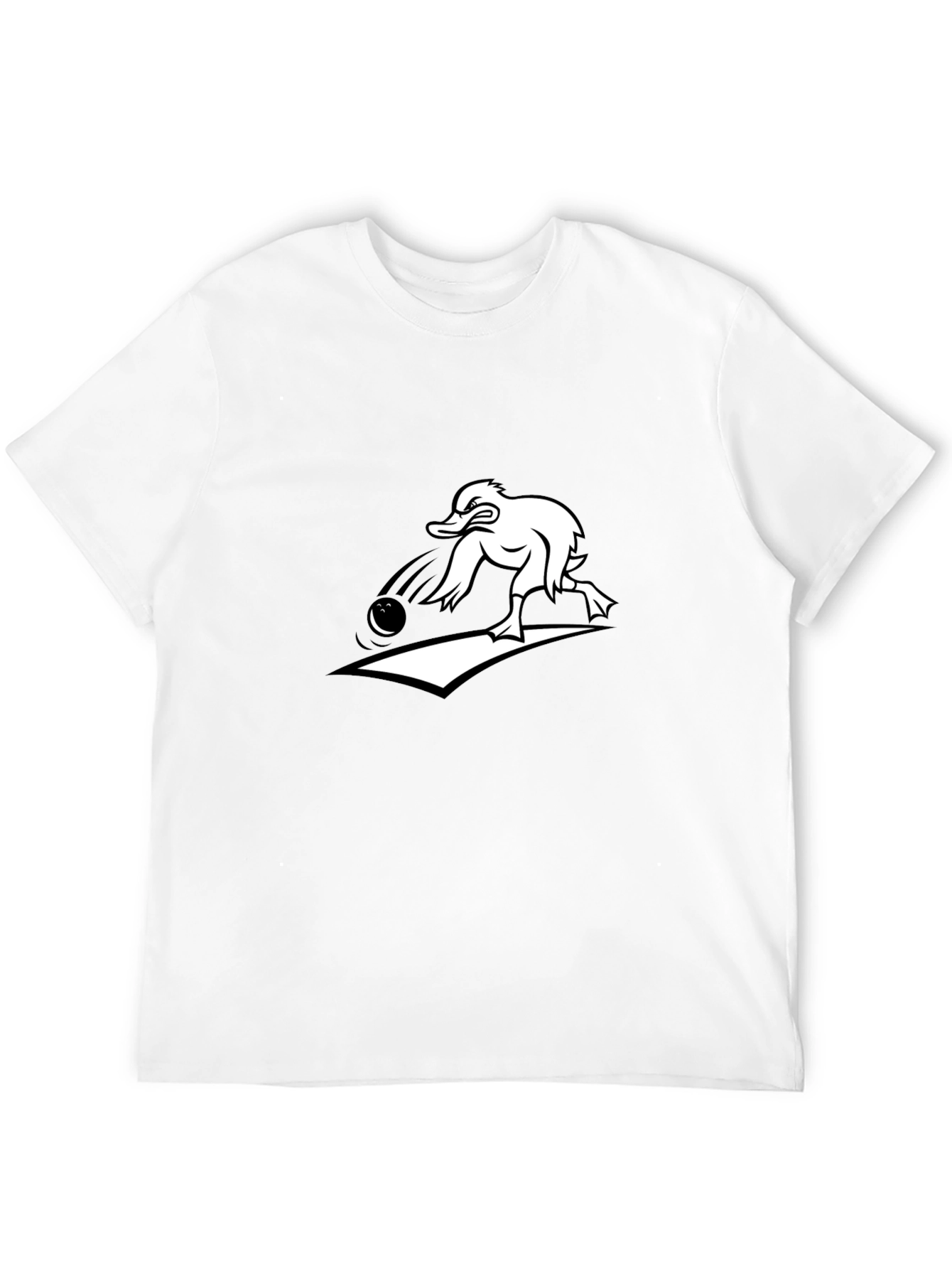 Bowling Duck T-Shirt - Strike Style!