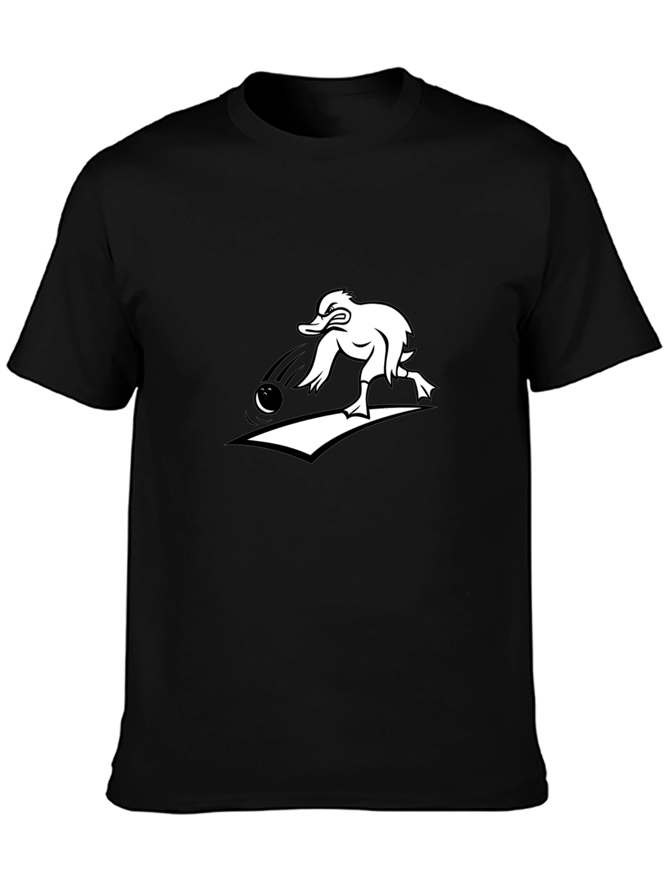 Bowling Duck T-Shirt - Strike Style!