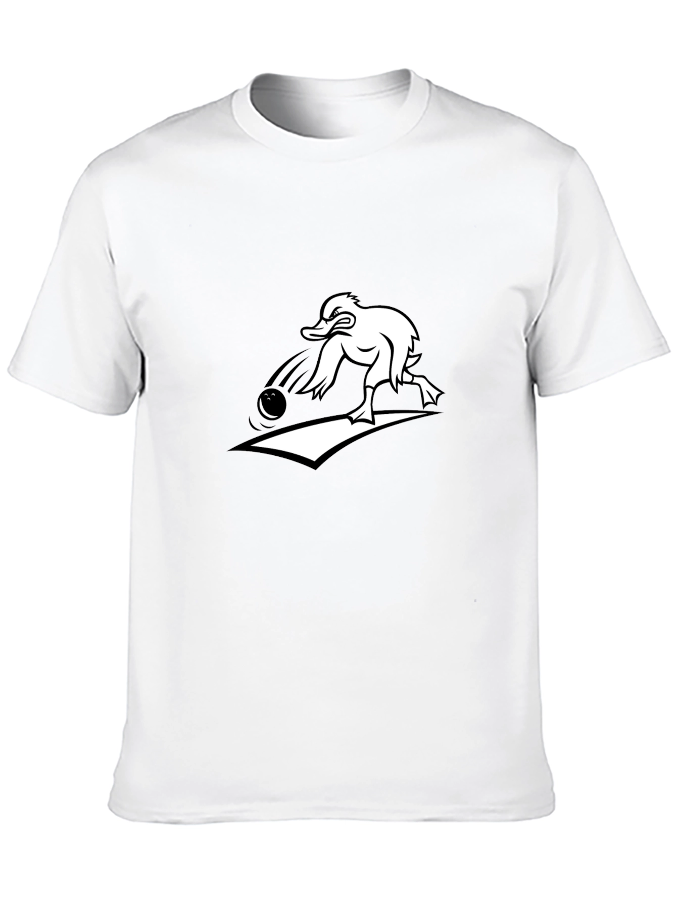 Bowling Duck T-Shirt - Strike Style!