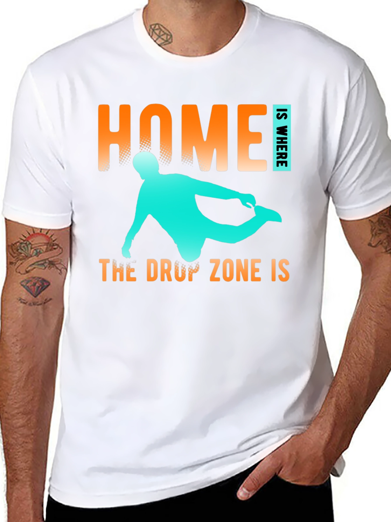 Home is Where The Drop Zone Is T-Shirt