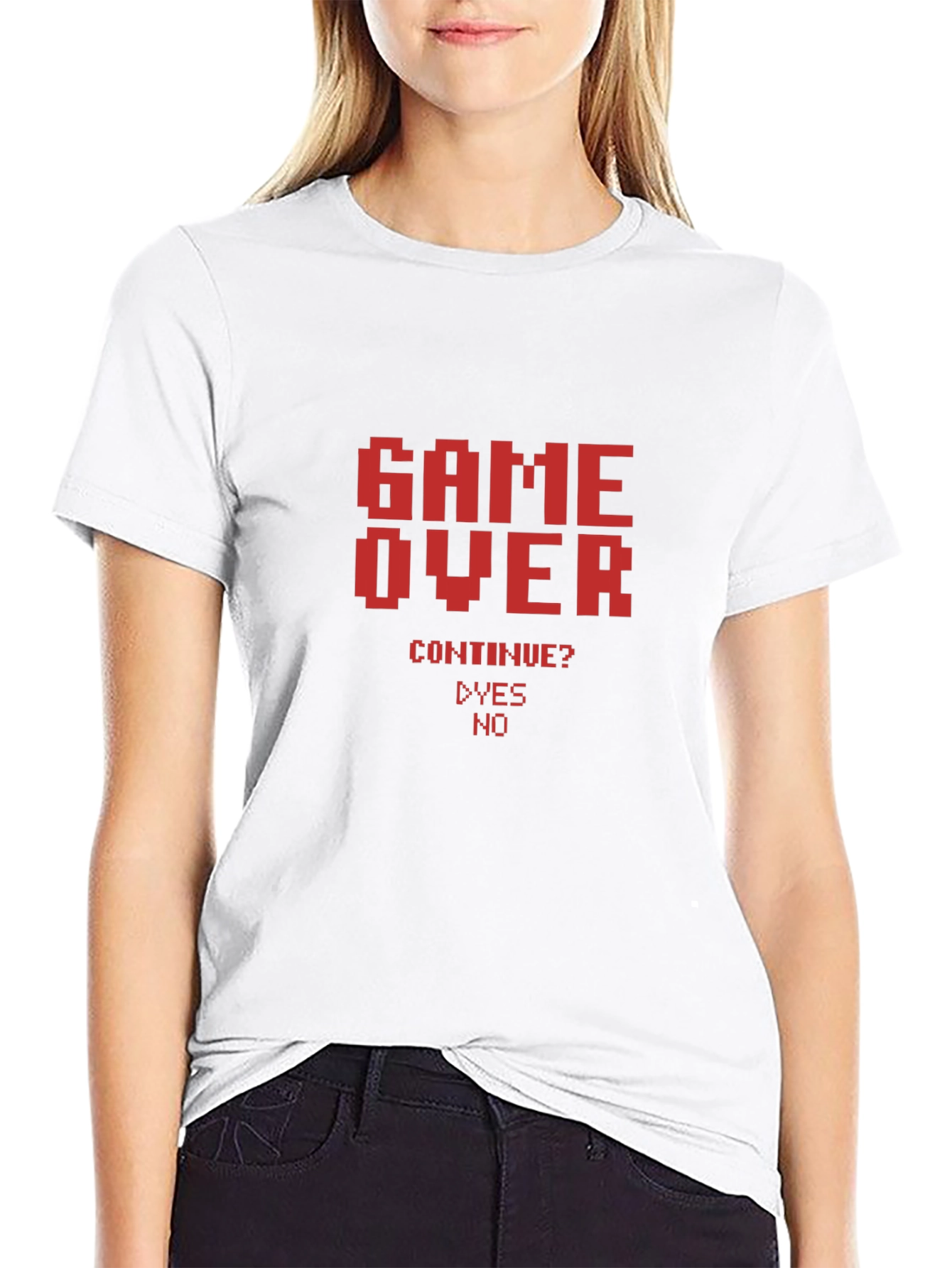 Game Over T-Shirt - Retro Gamer Style