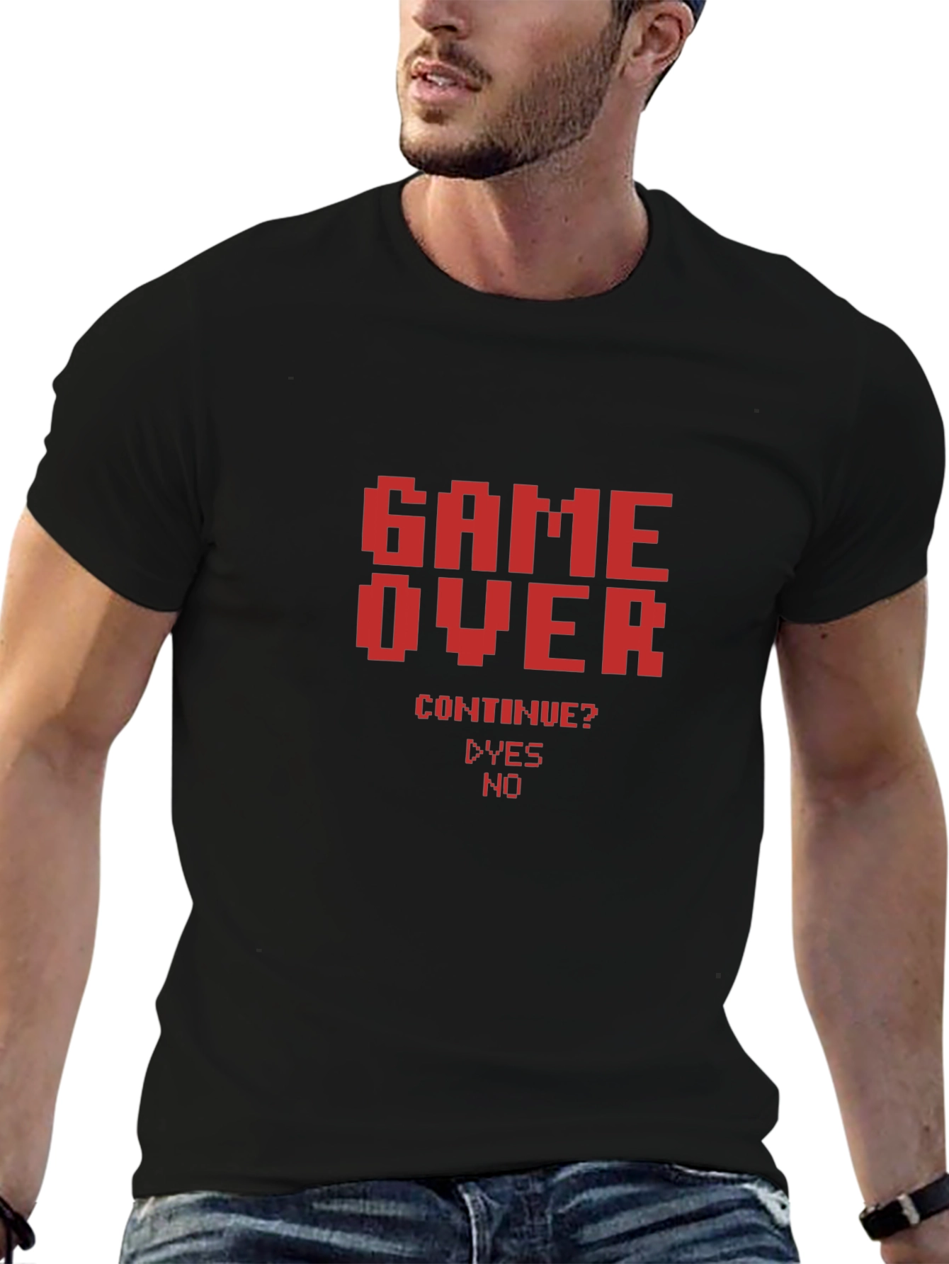 Game Over T-Shirt - Retro Gamer Style