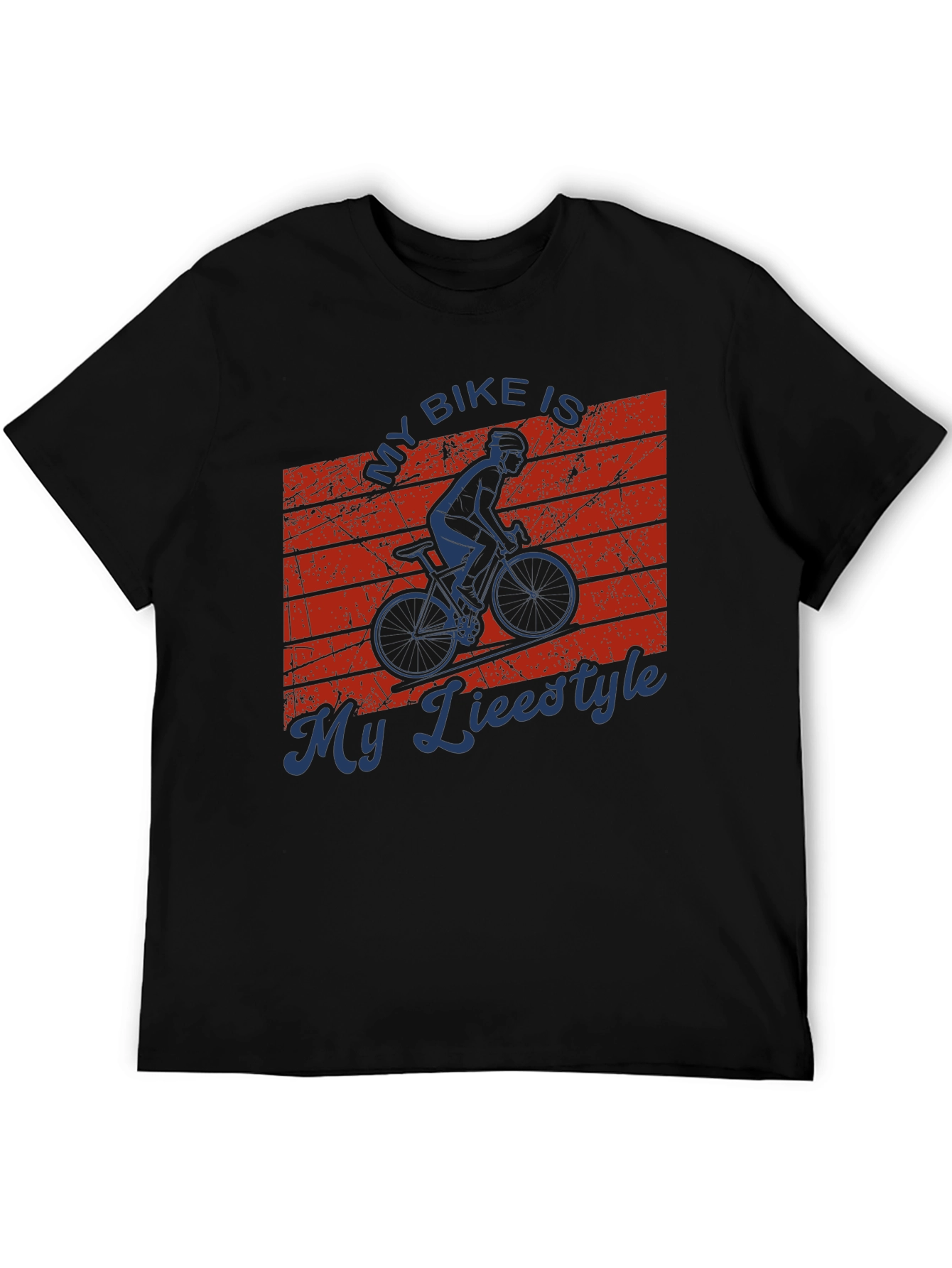 My Bike is My Lifestyle Graphic T-Shirt