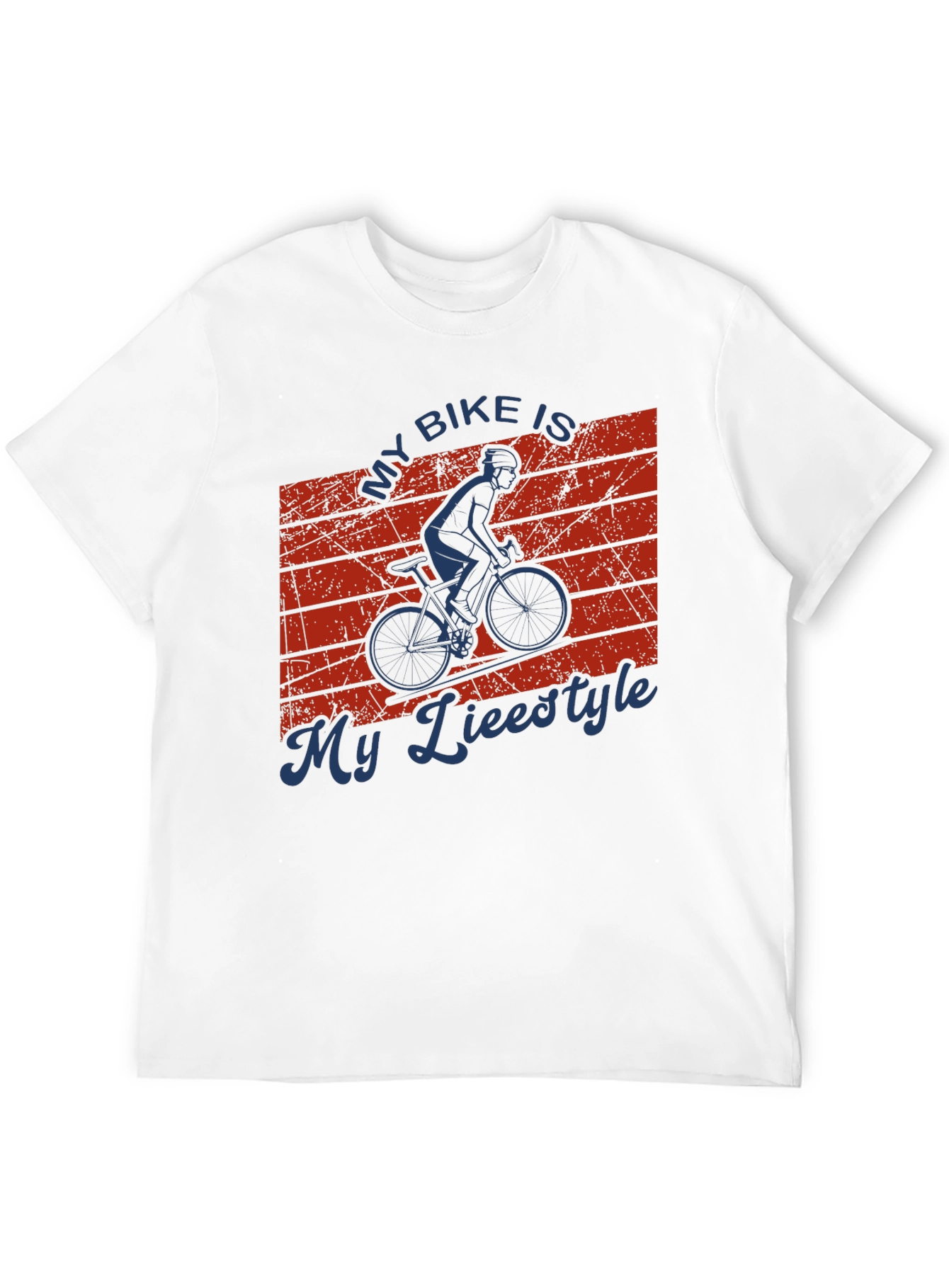 My Bike is My Lifestyle Graphic T-Shirt