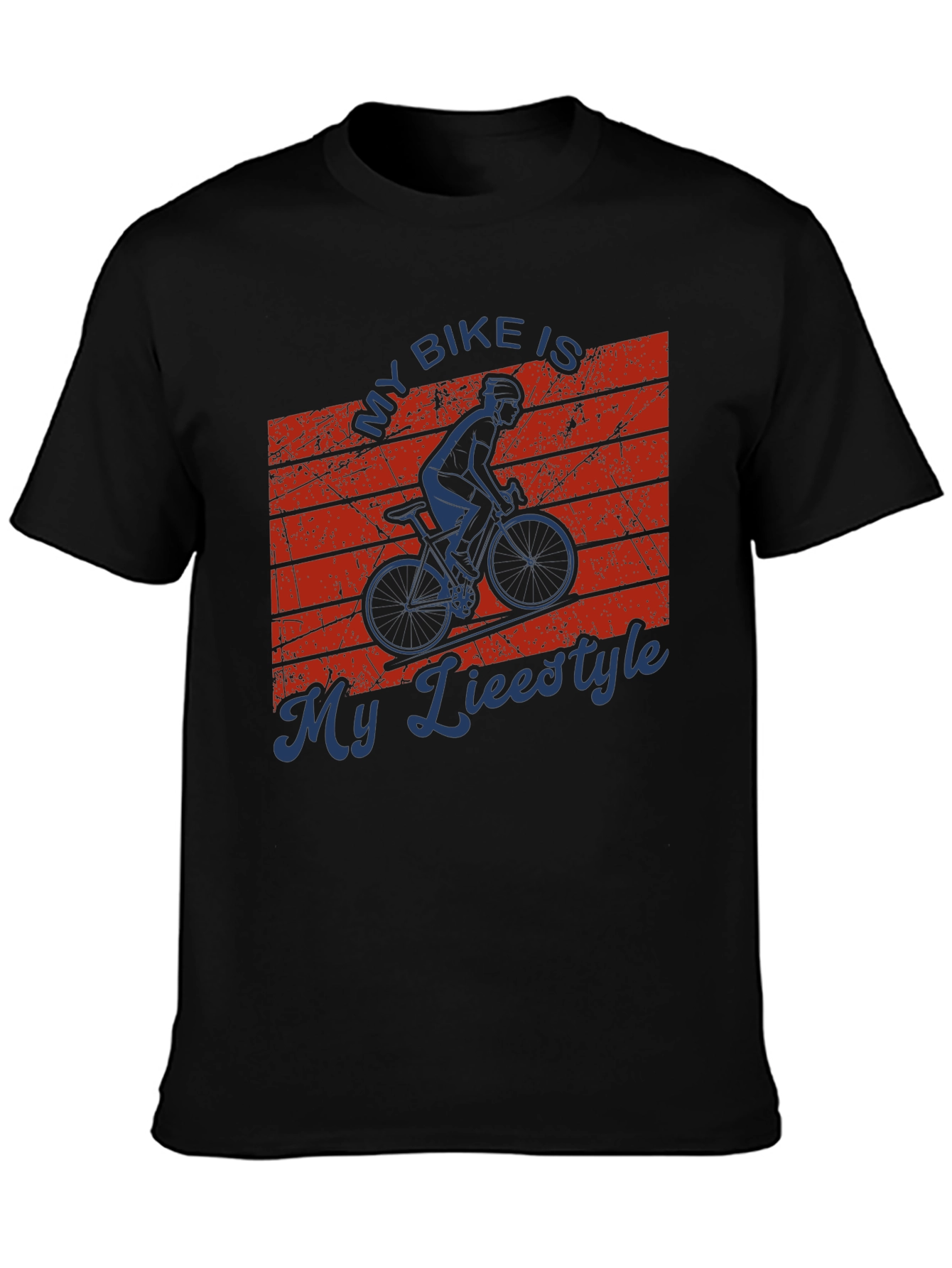 My Bike is My Lifestyle Graphic T-Shirt