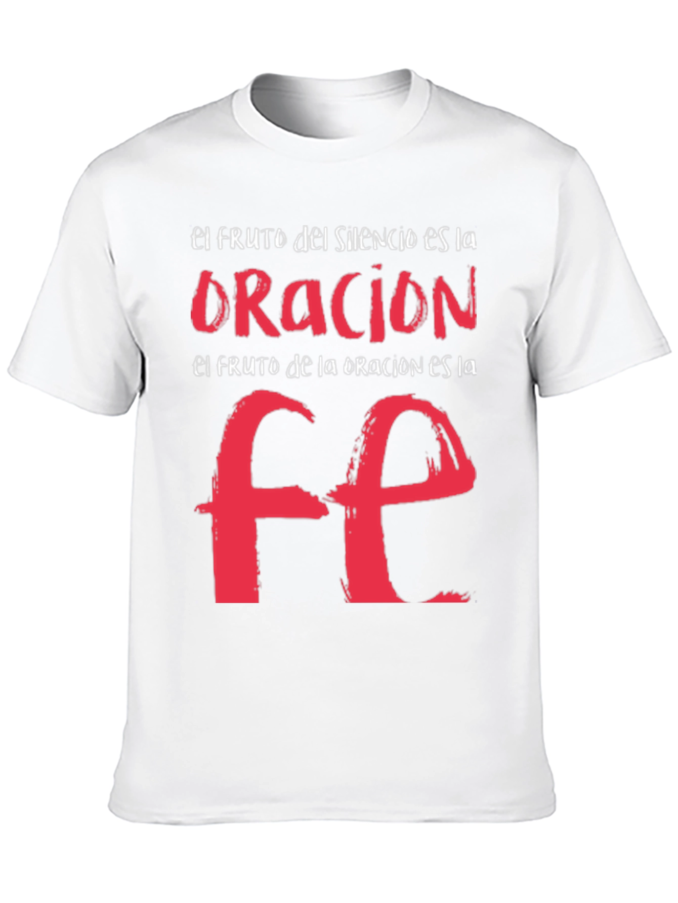 Faith Graphic T-Shirt - Spanish Religious Tee