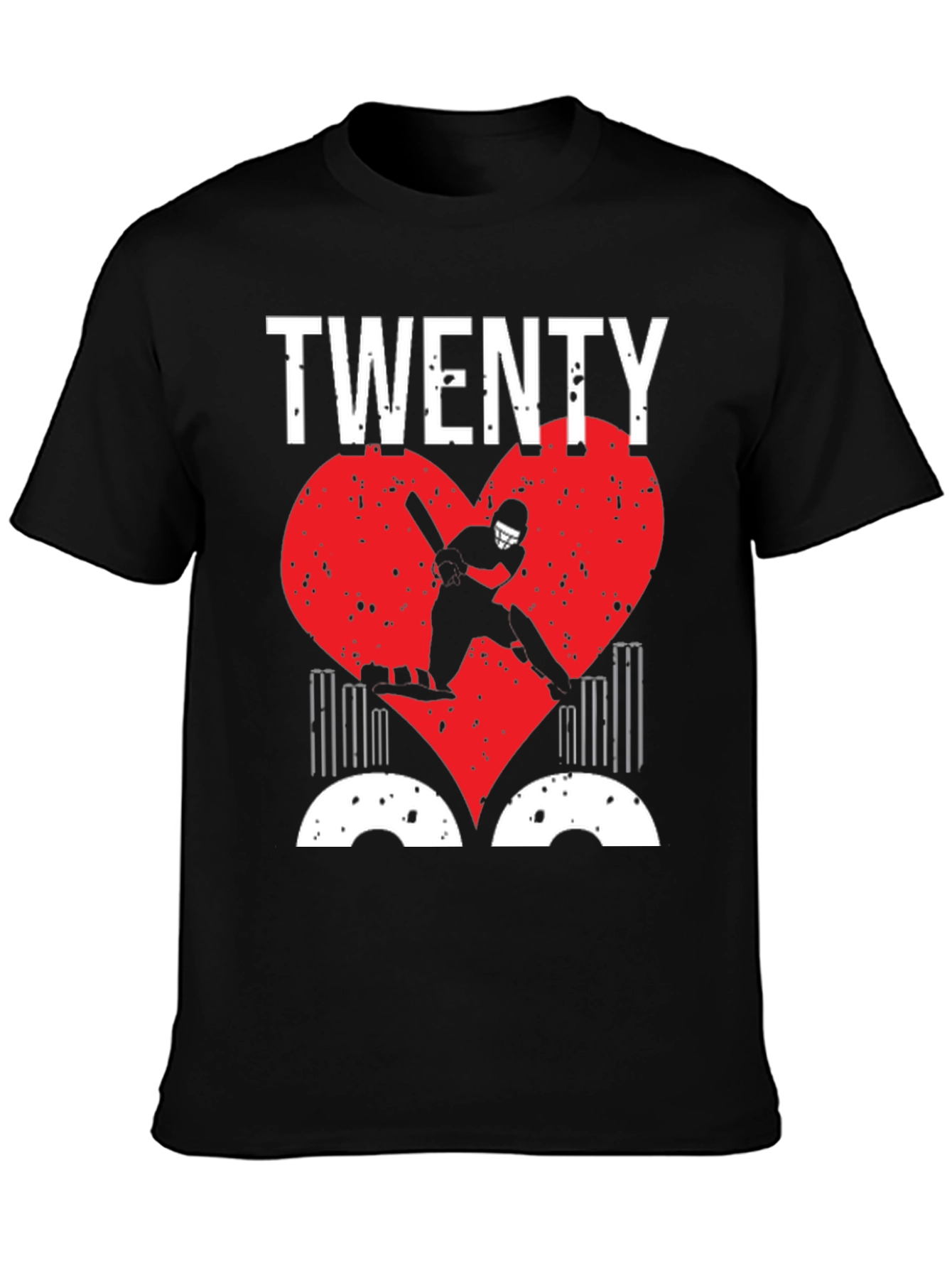 Twenty Cricket Player T-Shirt