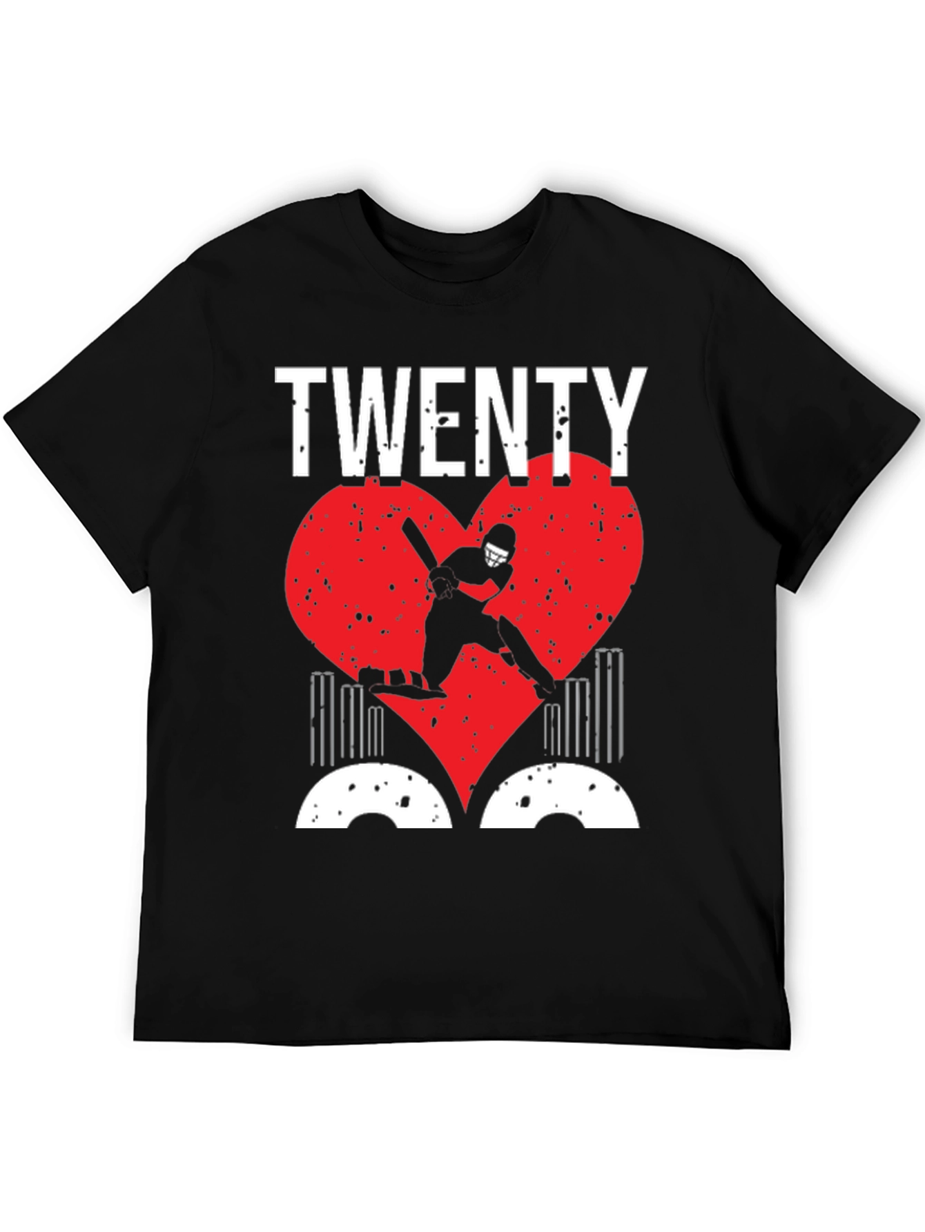 Twenty Cricket Player T-Shirt