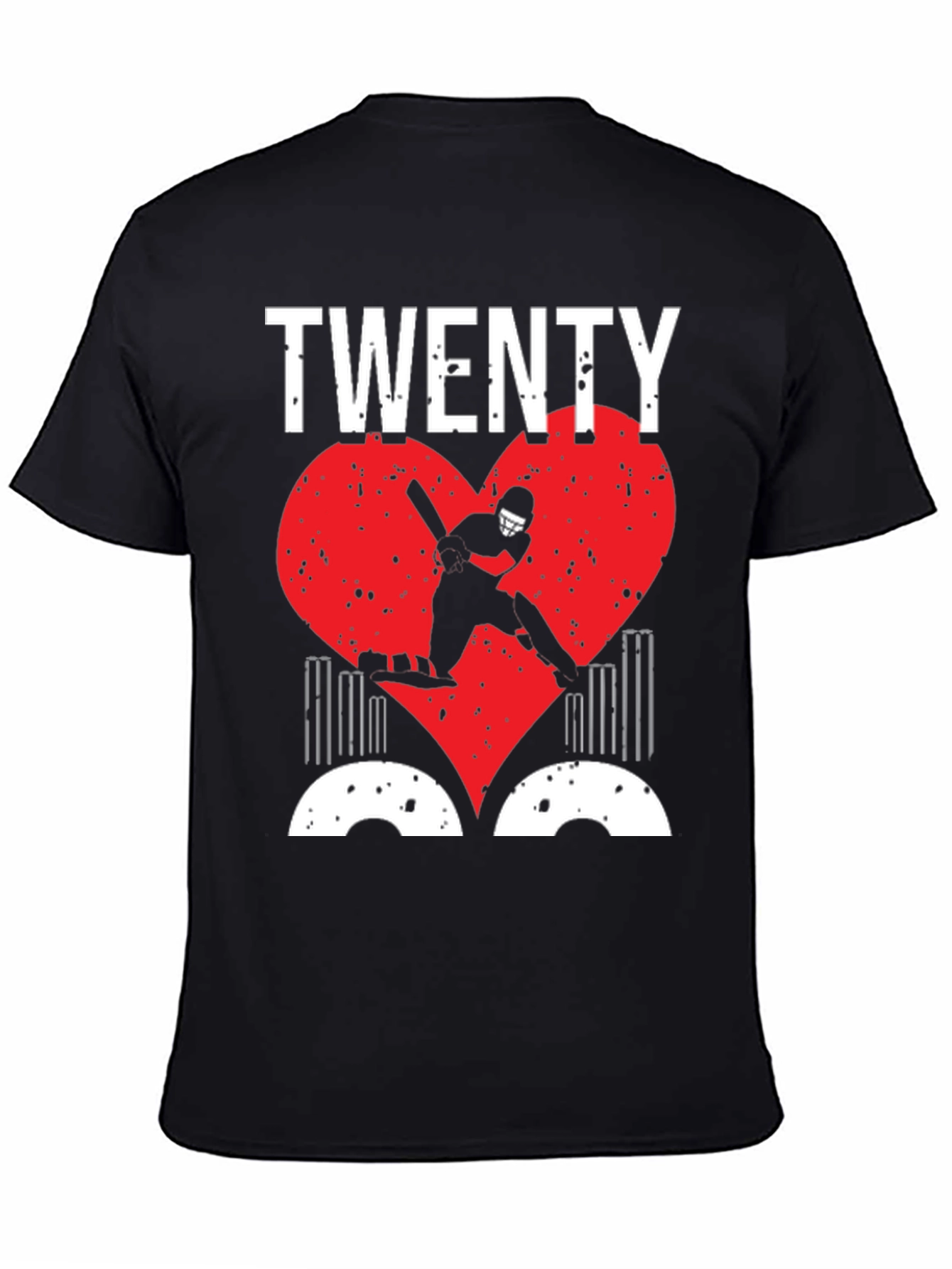 Twenty Cricket Player T-Shirt