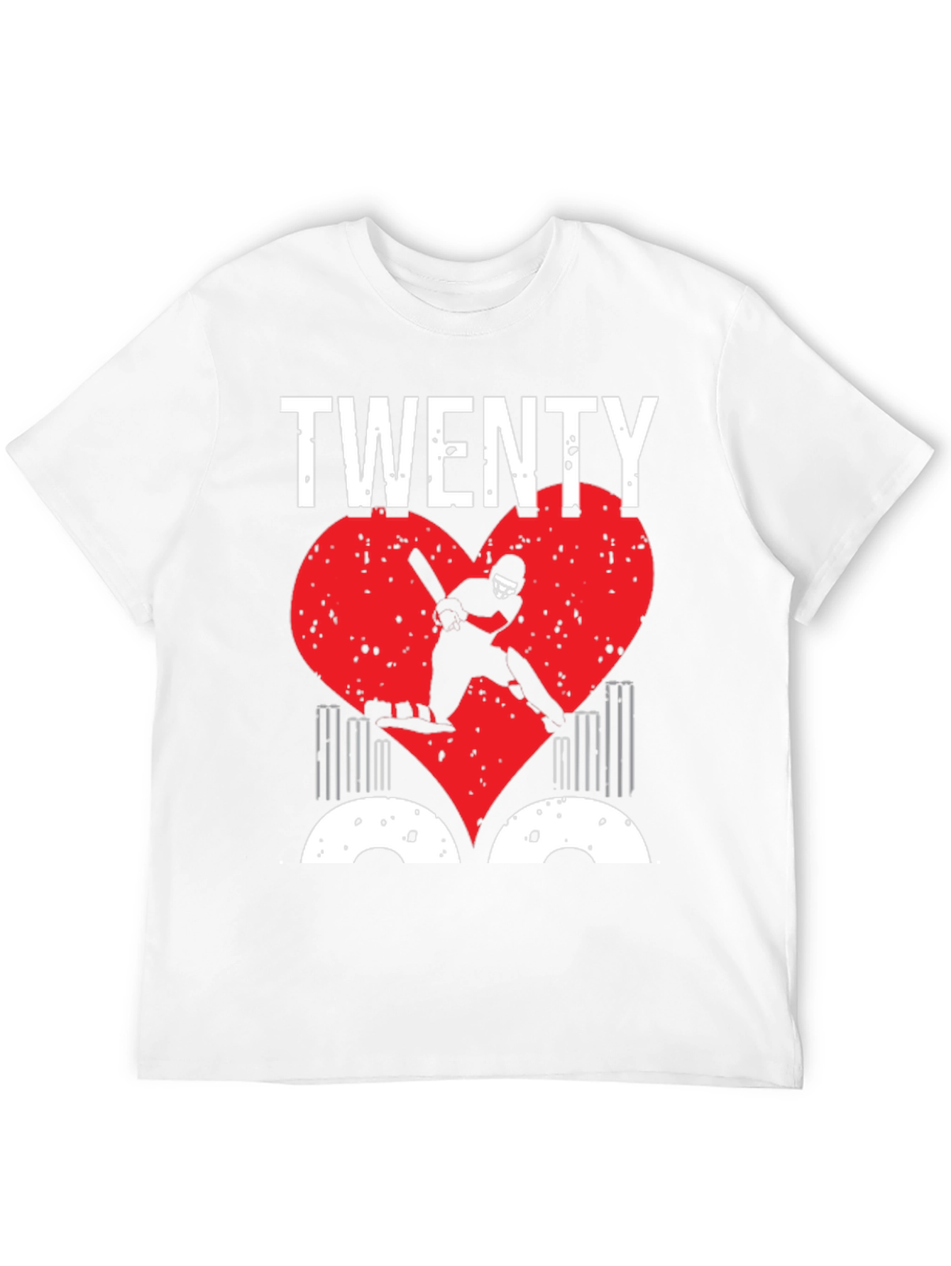 Twenty Cricket Player T-Shirt