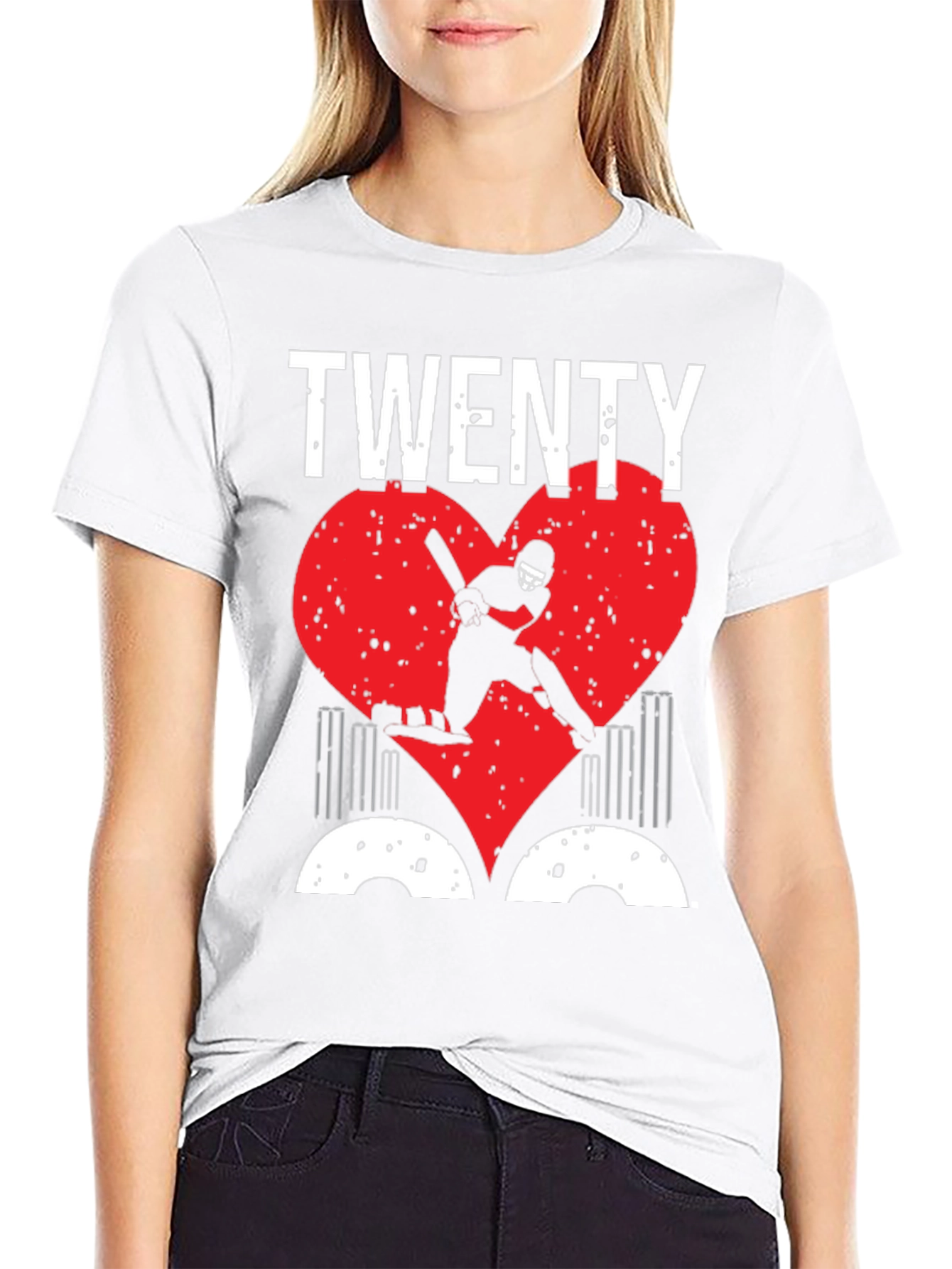 Twenty Cricket Player T-Shirt