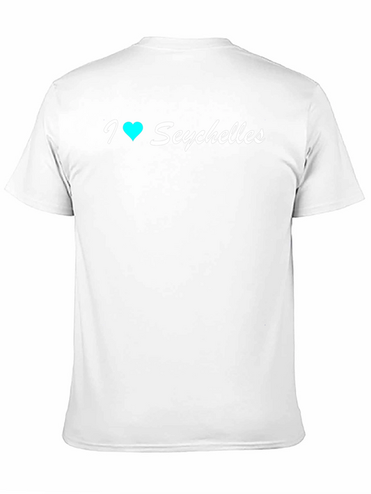 I Heart Seychelles T-Shirt - Soft Cotton Tee